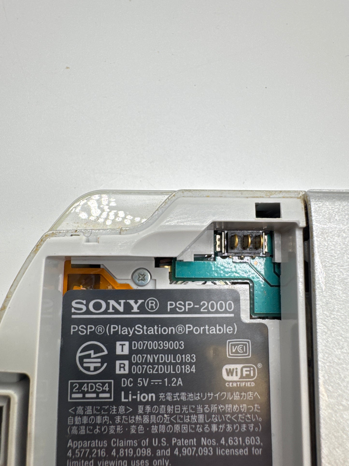 Sony PlayStation PSP-2000 Console Mystic Silver