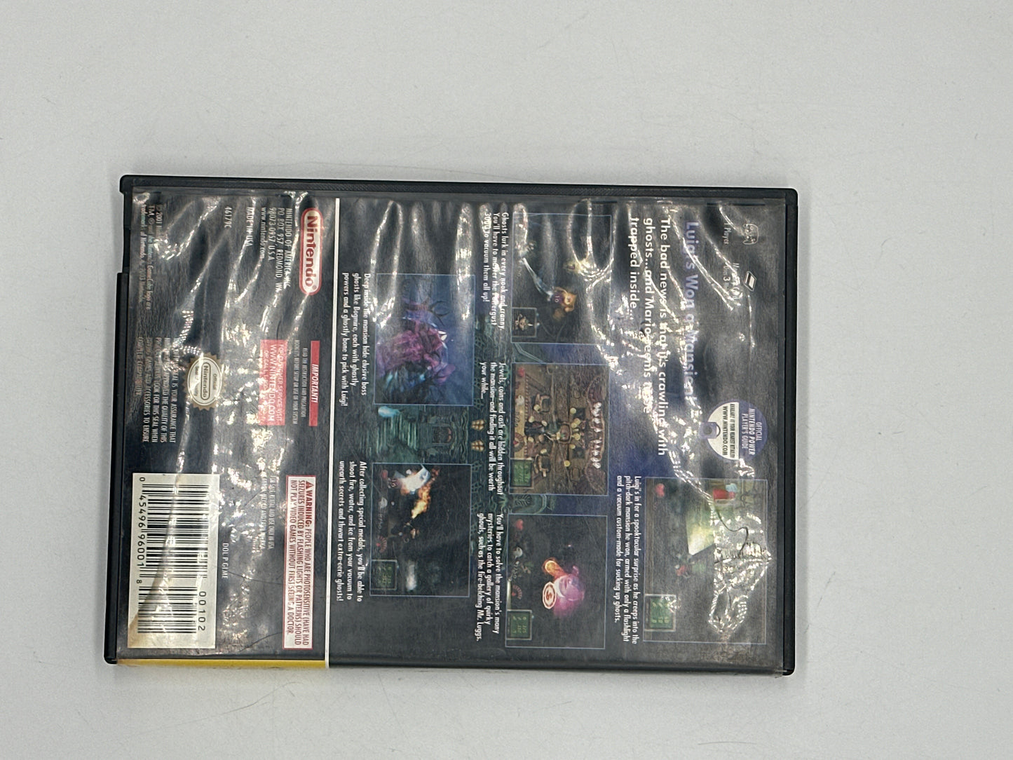 Luigi's Mansion Game for Nintendo GameCube - Free Shipping!