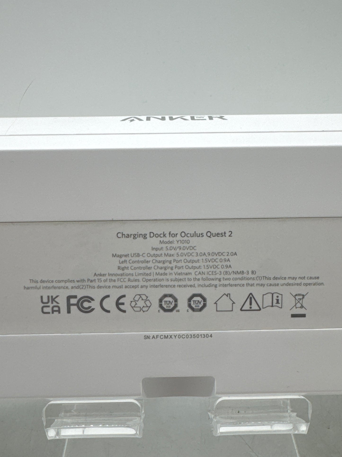 Anker Y1010 Charging Dock for Oculus Quest 2 VR Dock Only