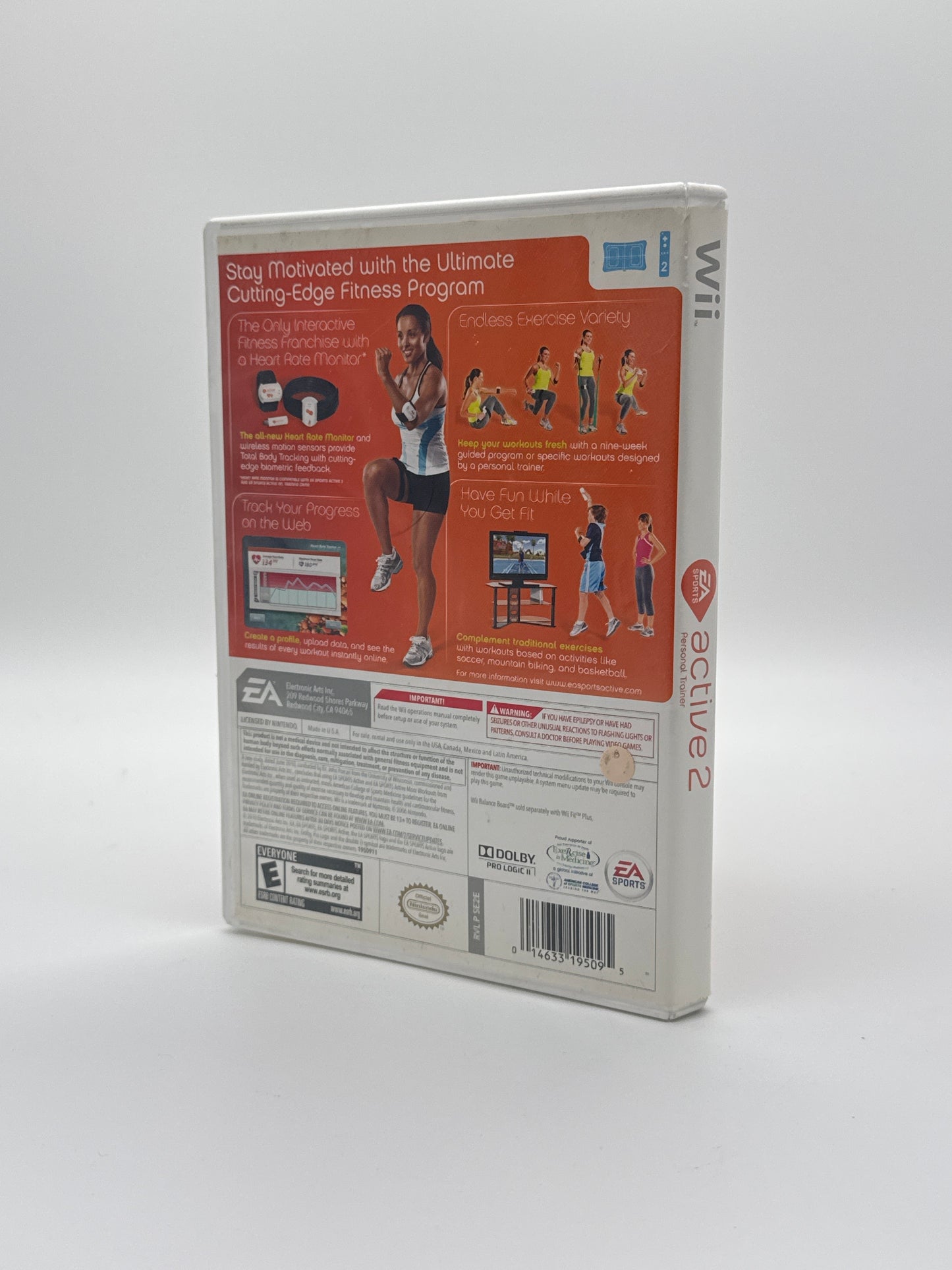 EA Sports Active 2 – Nintendo Wii Complete In Box (CIB)