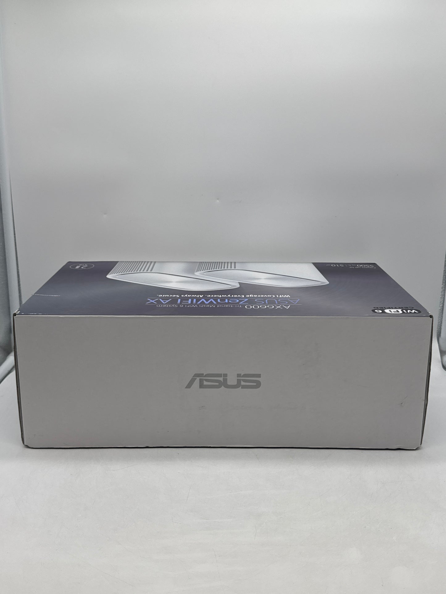 New ASUS ZenWiFi AX6600 XT8 Tri-Band Mesh Wi-Fi 6 System Router - White (Set of 2)