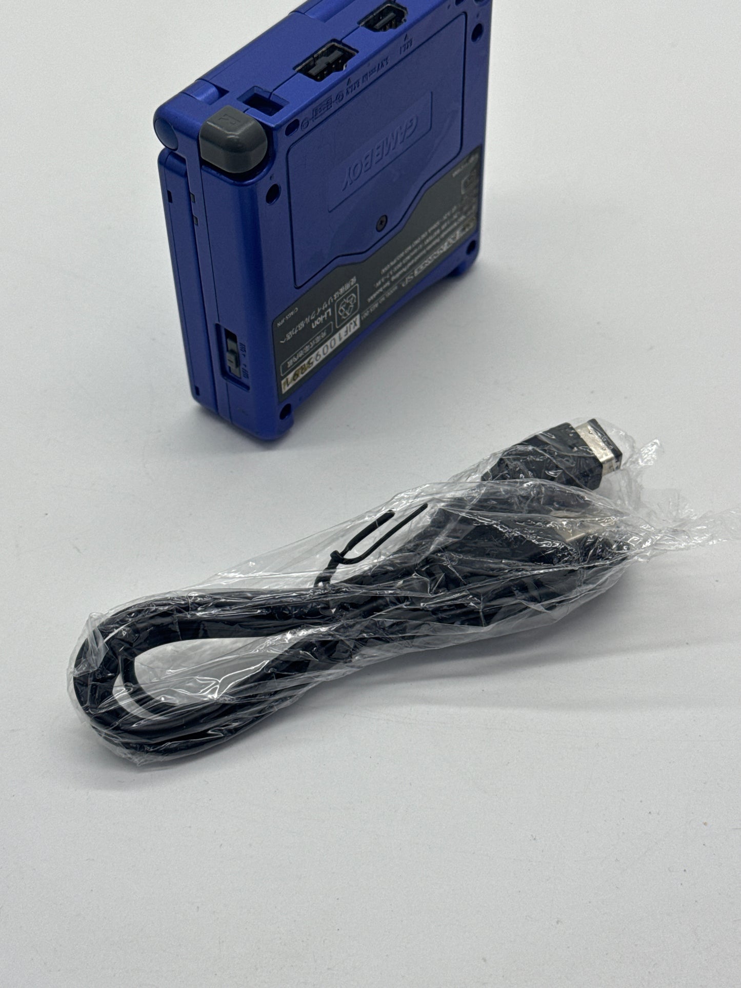 Nintendo Game Boy Advance SP AGS-001 Blue Console #655 w/ Charger
