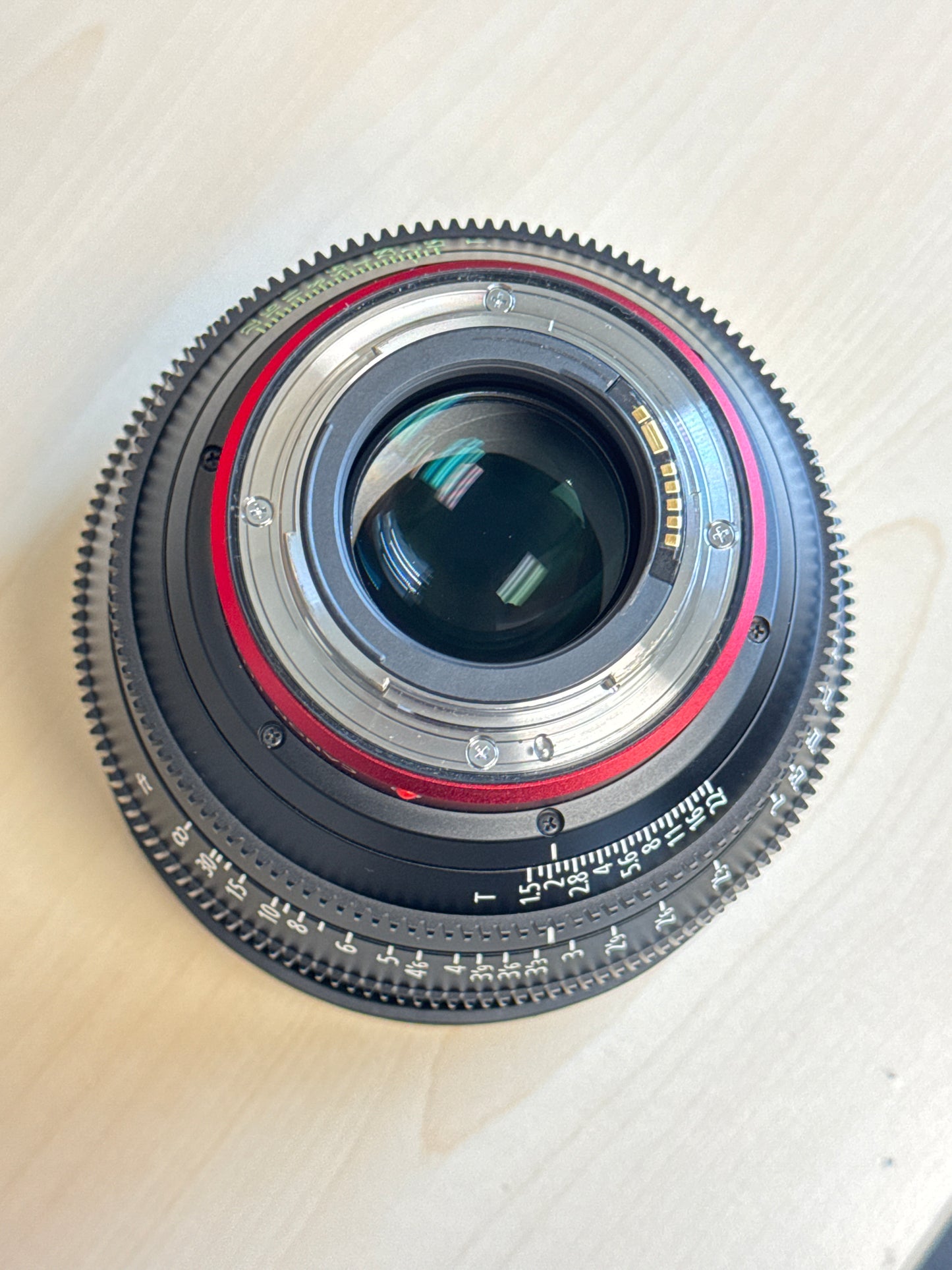 Canon CN-E 35mm T1.5 L F Cinema Prime Lens (EF Mount)