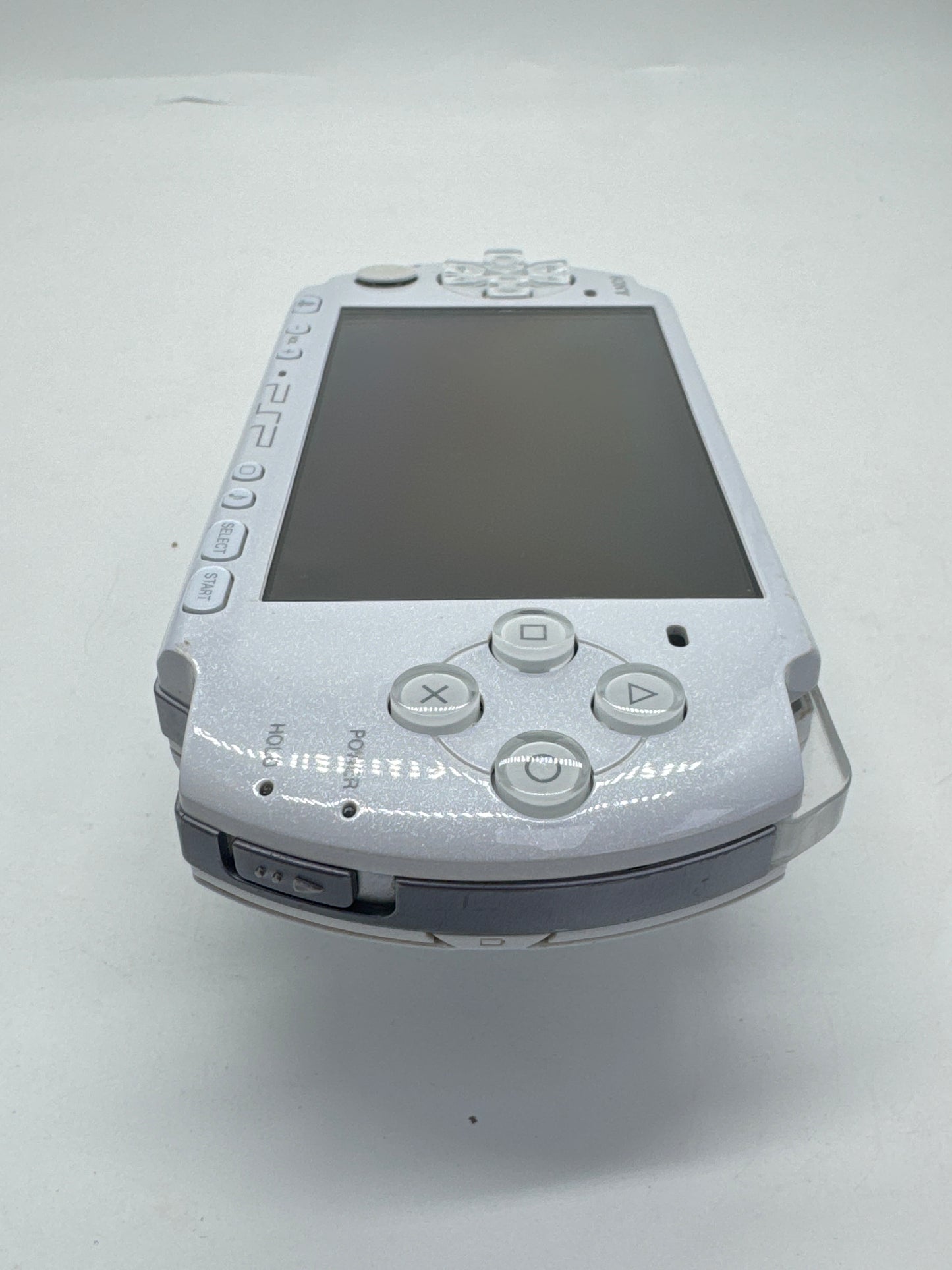 Sony PSP-3000 Pearl White Console Only #99 No Battery No Charger AS IS