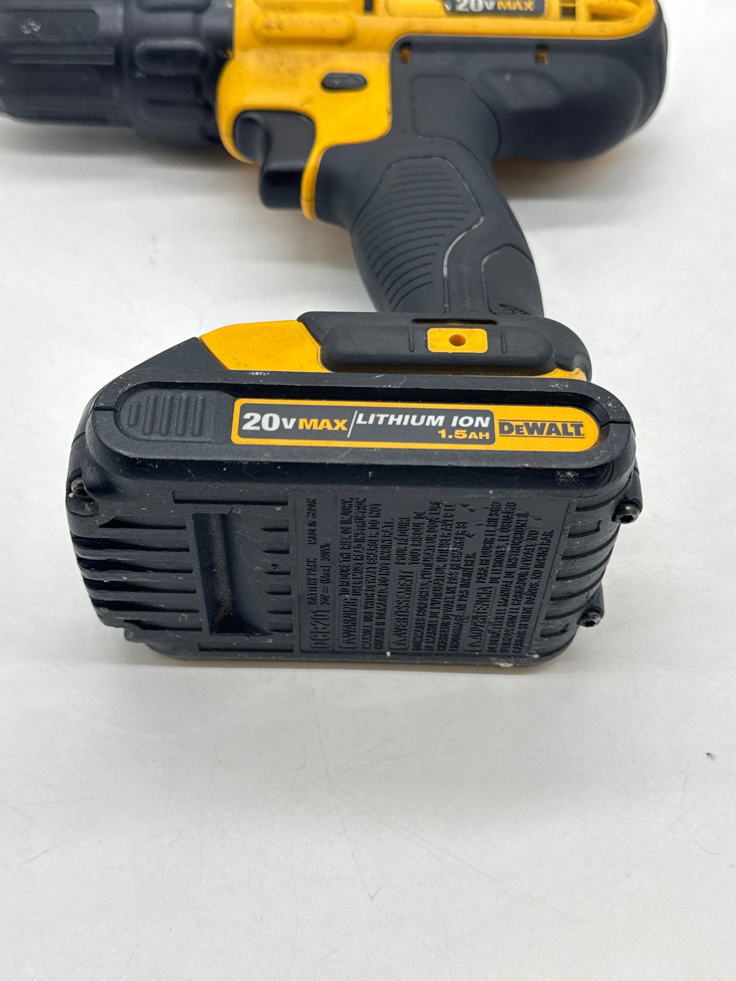 Untested DeWalt DCD771 20V Cordless 1/2" Drill Driver w/Battery
