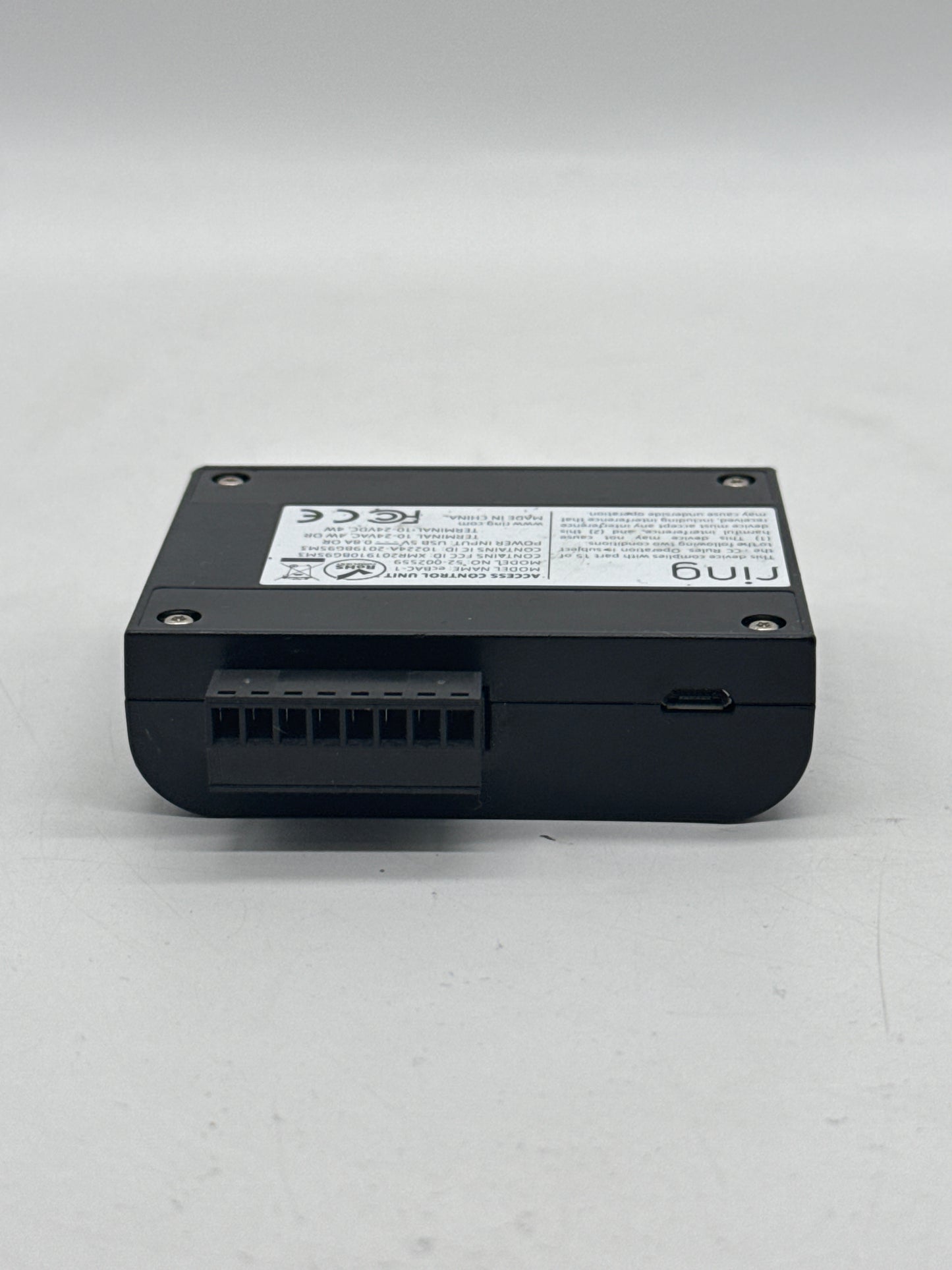 Ring Access Controller Pro 2 - QR Code and Serial Missing