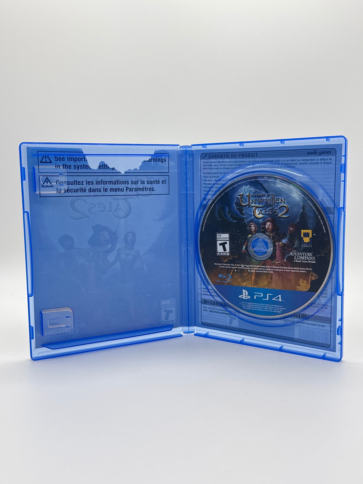 The Book of Unwritten Tales 2 – Sony PlayStation 4 PS4 – No Manual