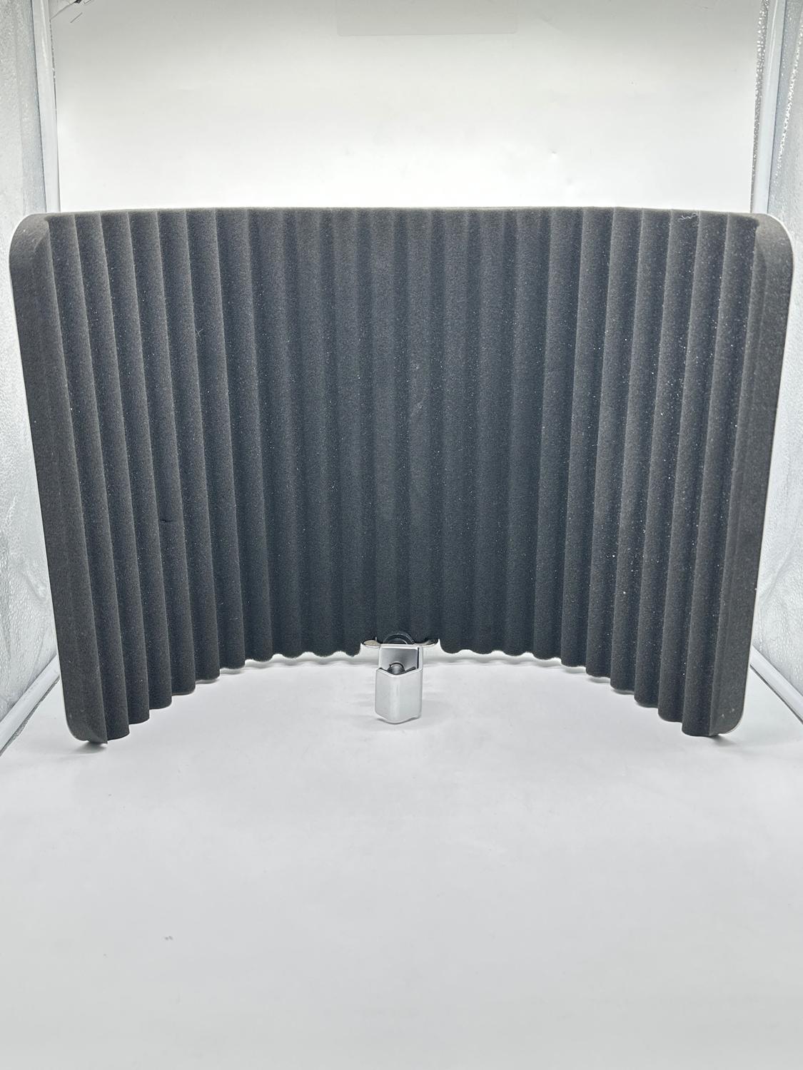 Sterling Audio VMS Vocal Microphone Shield for Professional Recording - Silver