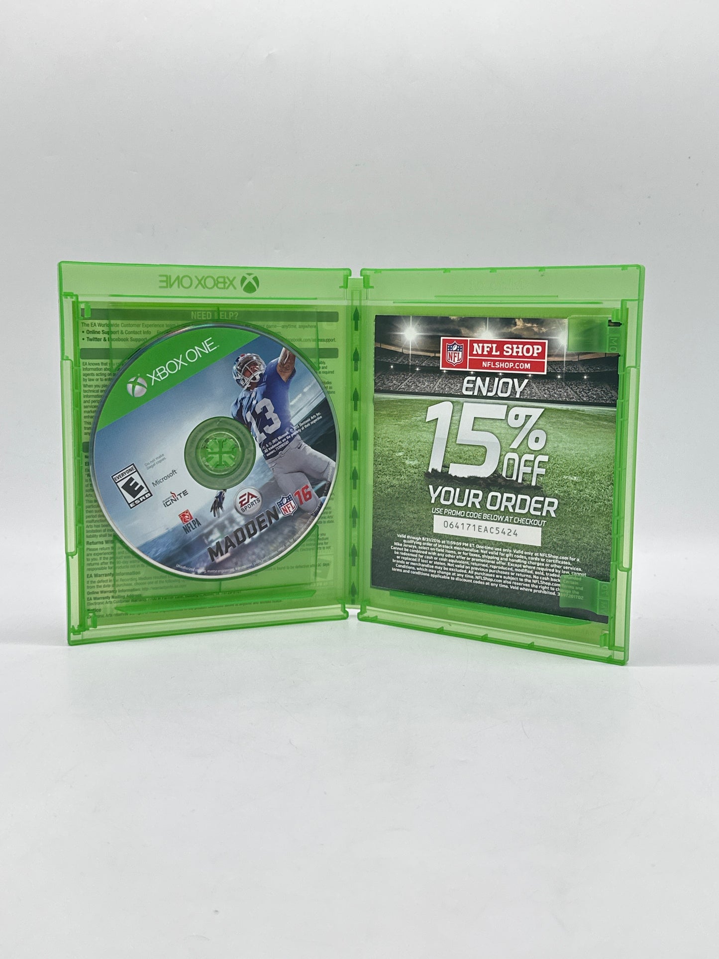 Madden NFL 16 Deluxe Edition Xbox One EA Sports Complete CIB