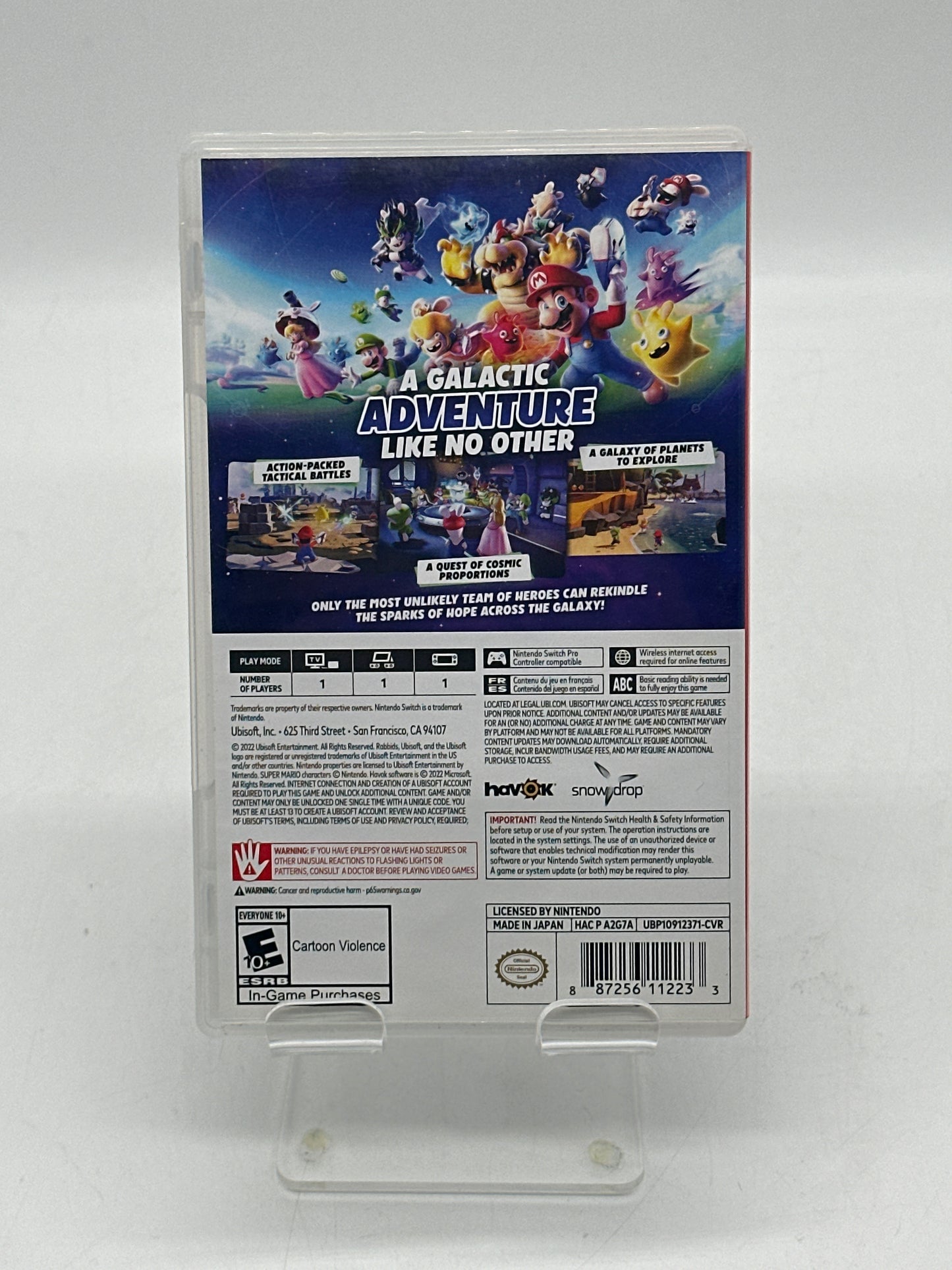 Mario + Rabbids Sparks of Hope – Nintendo Switch Game Free Shipping