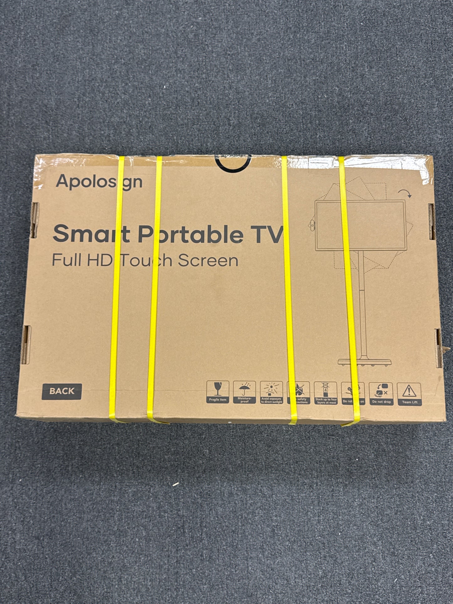 ApoloSign 32' Portable Monitor with Incell Touch Screen Smart TV GEN 2 SW3299t