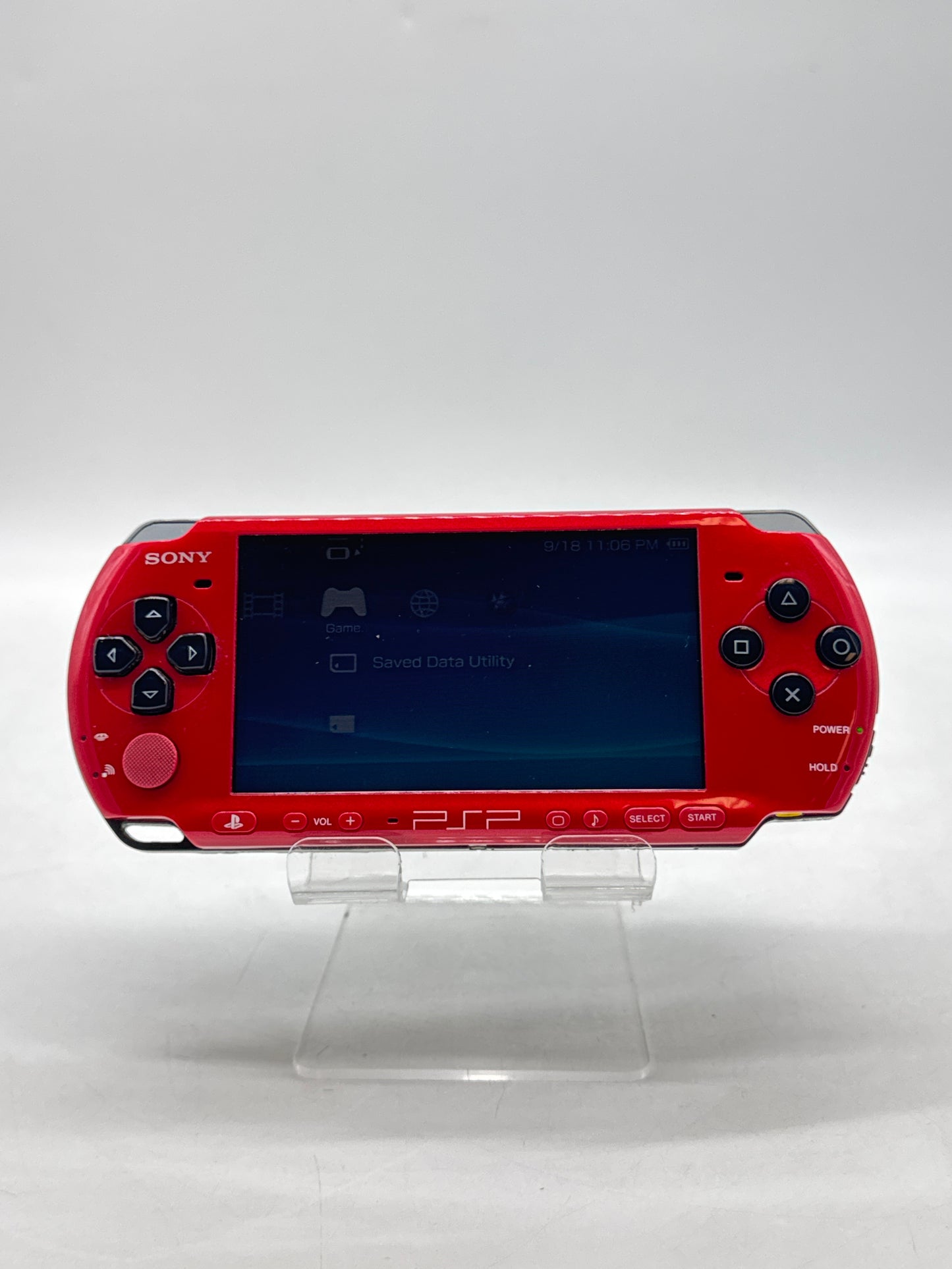 Sony PSP 3000 Handheld console Radiant Red
