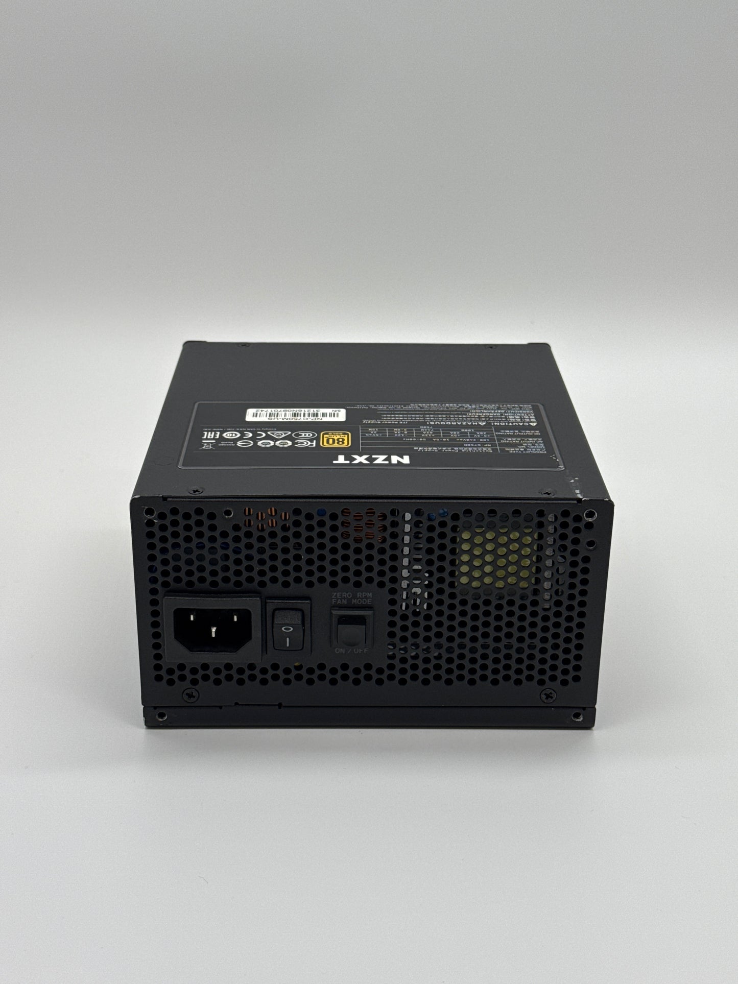 NZXT C750 750W ATX Modular Power Supply. - Not Tested