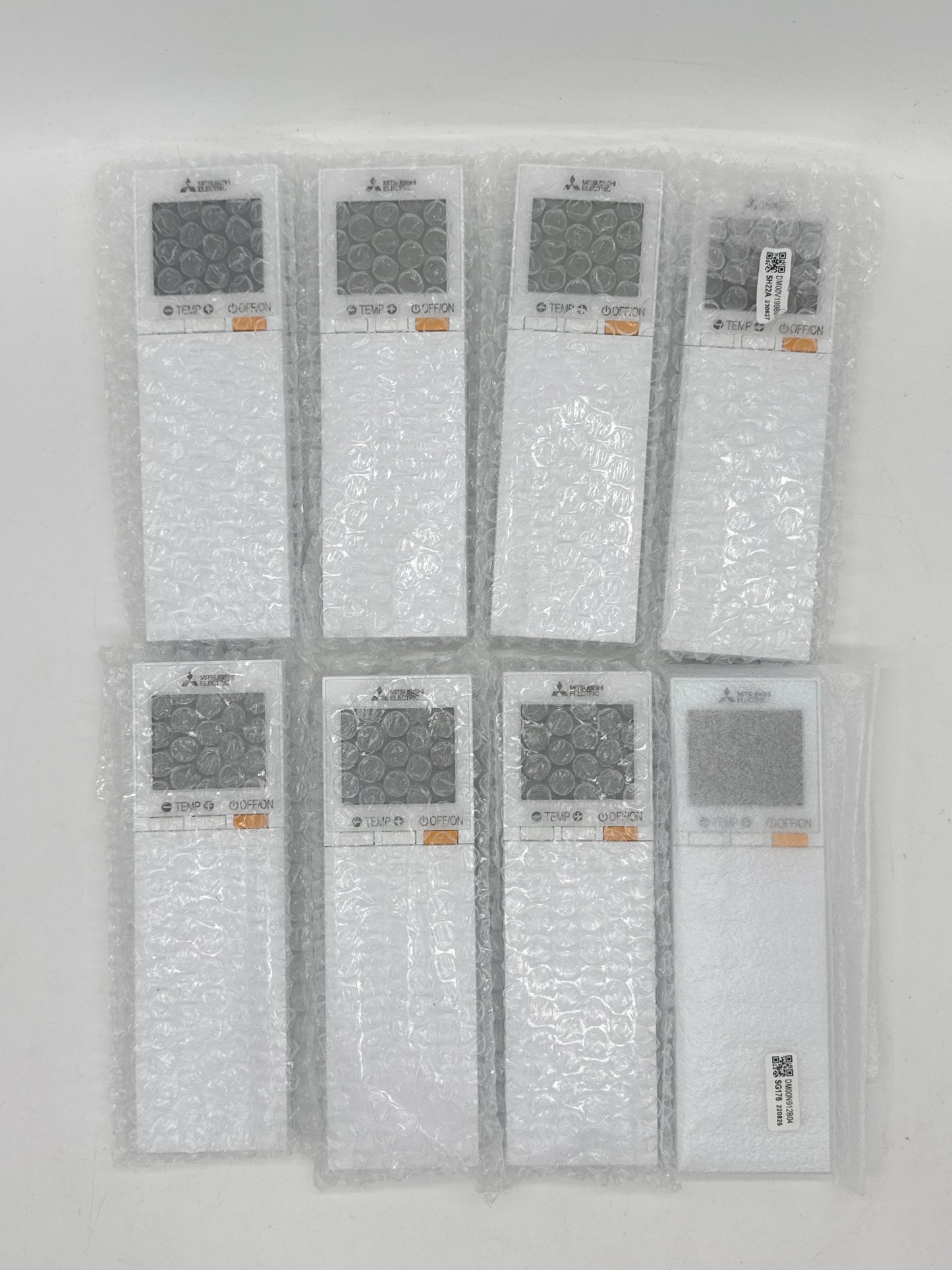New Lot Of 8 MITSUBISHI Air Conditioner AC Remote SH22A SH21C SG176