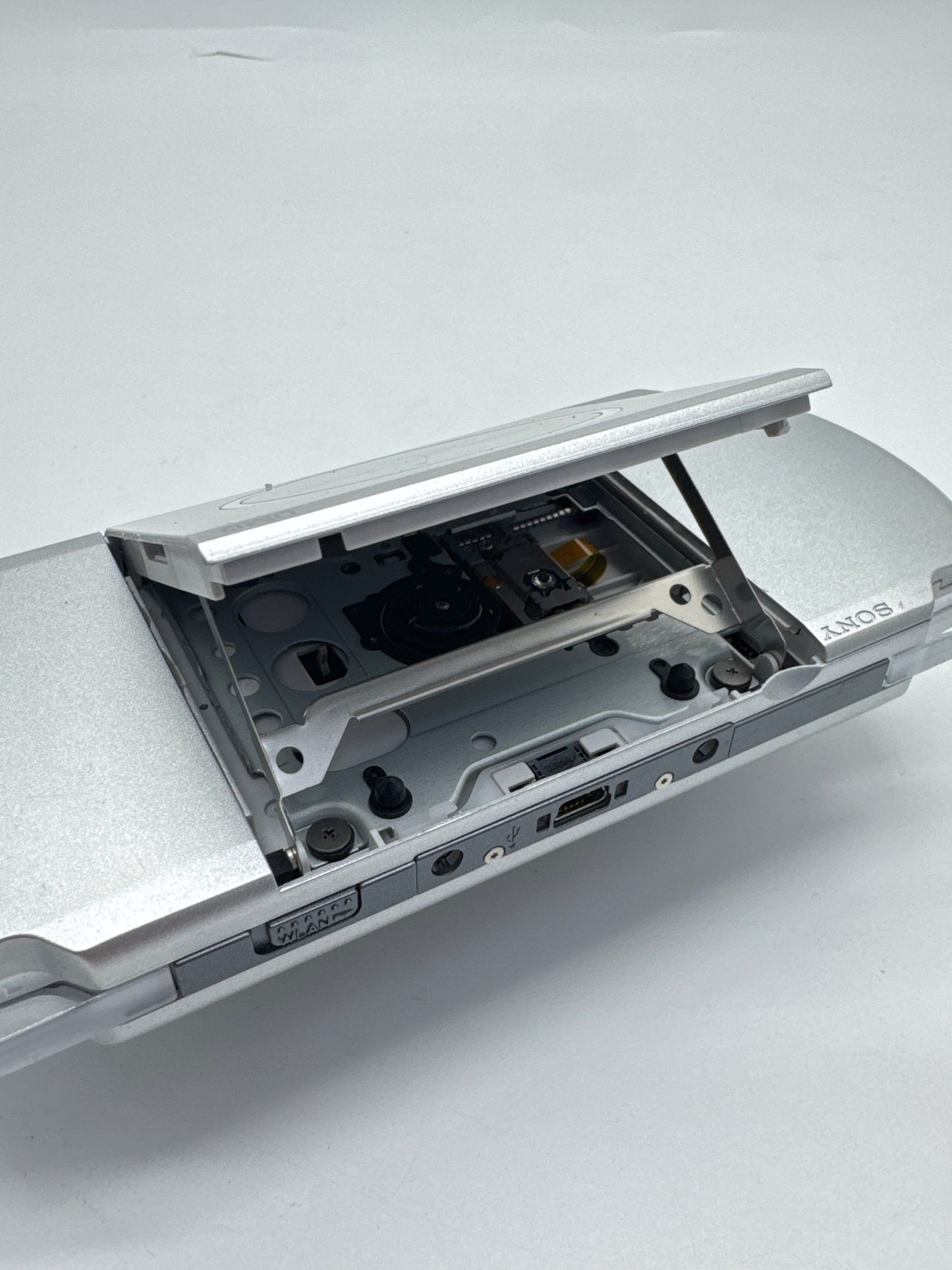 Sony PlayStation Portable PSP-3000 Mystic Silver Console w/ 2400mAh Battery #89