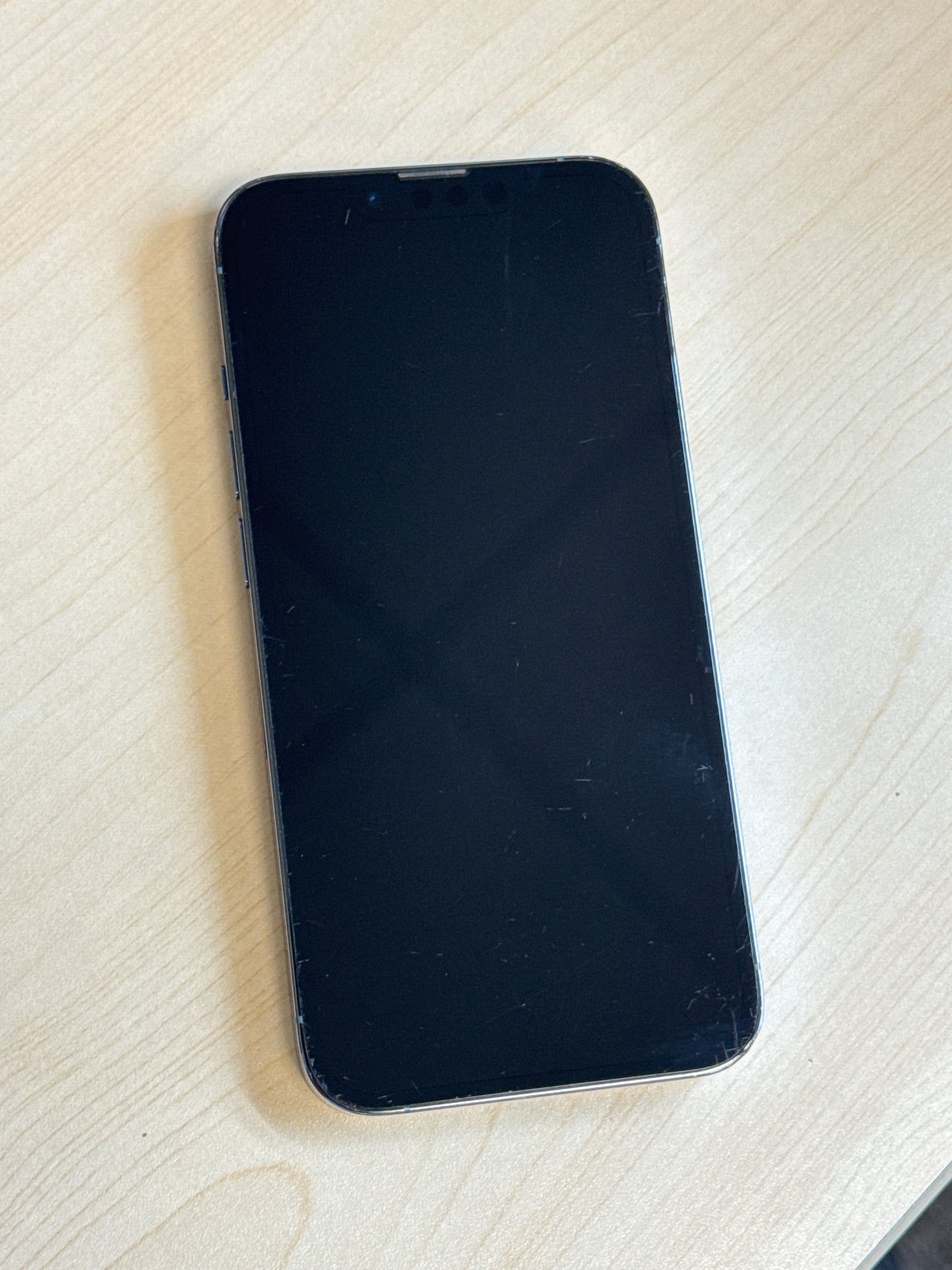 Unlocked Apple iPhone 13 Pro A2483 512GB Sierra Blue - Service Battery 74%