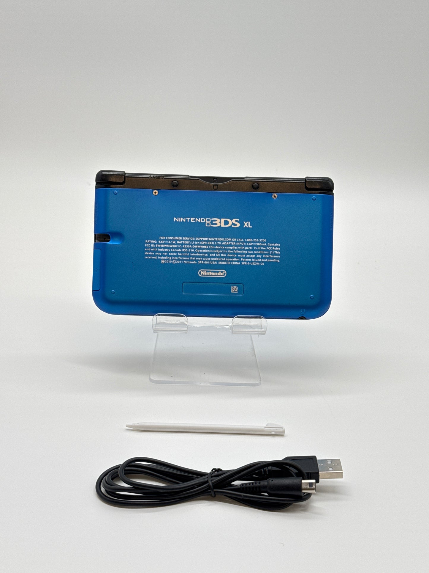 Nintendo 3DS XL SPR-001 USA Handheld Console Blue Black #17