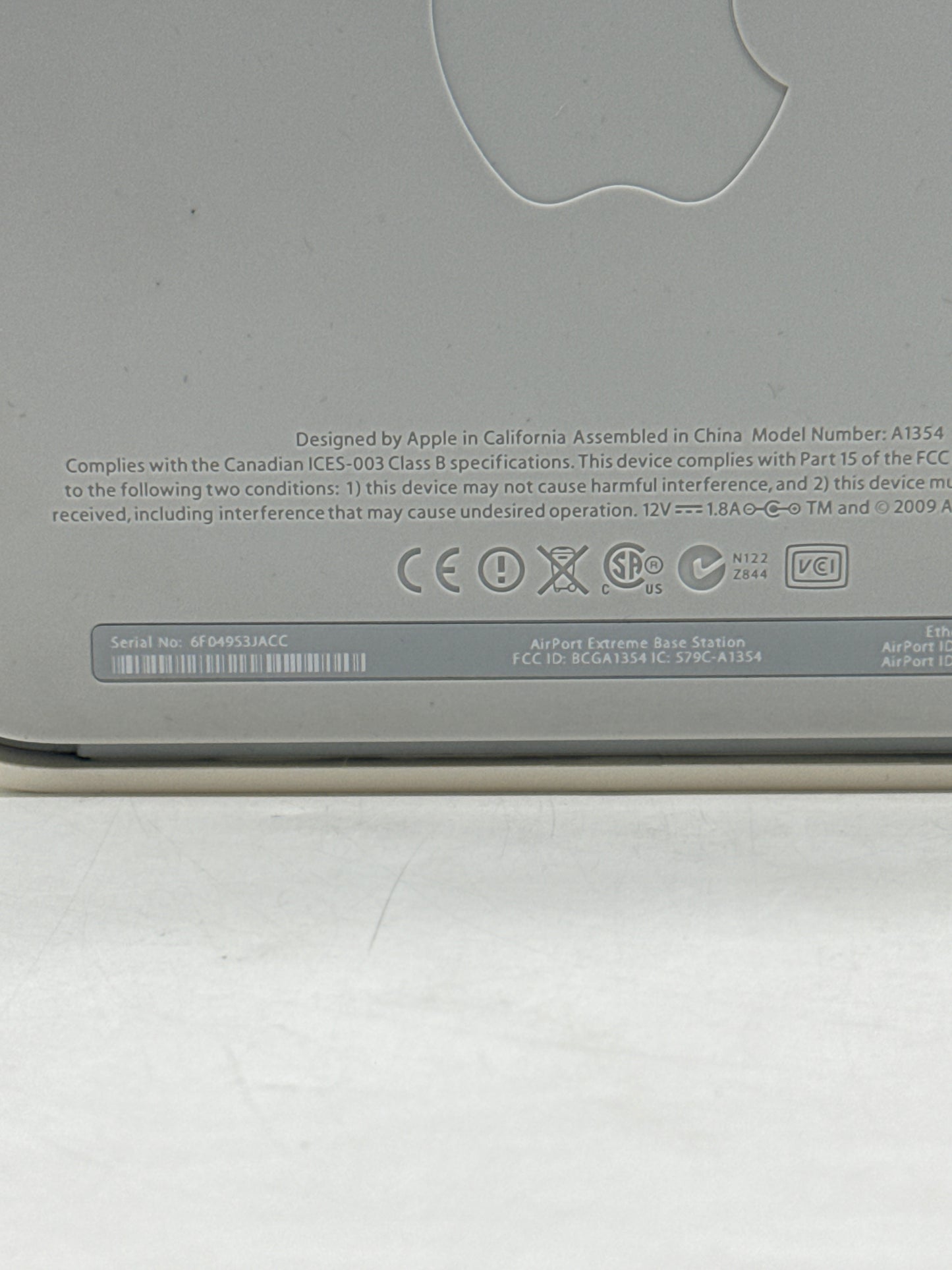 Apple AirPort Extreme Base Station A1354