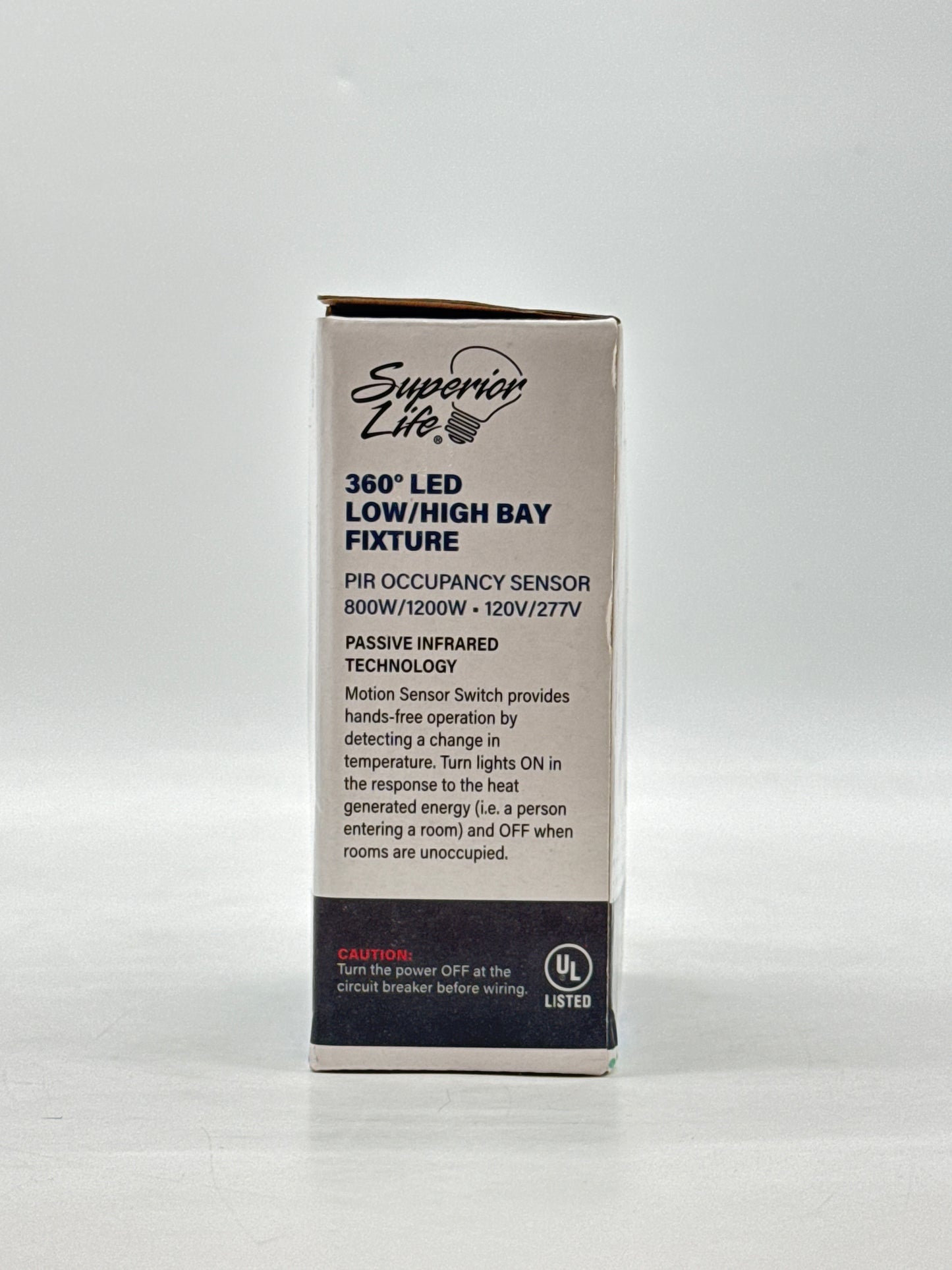 New Superior Life 360° LED Low/High Bay Fixture PIR Occupancy Sensor 54896