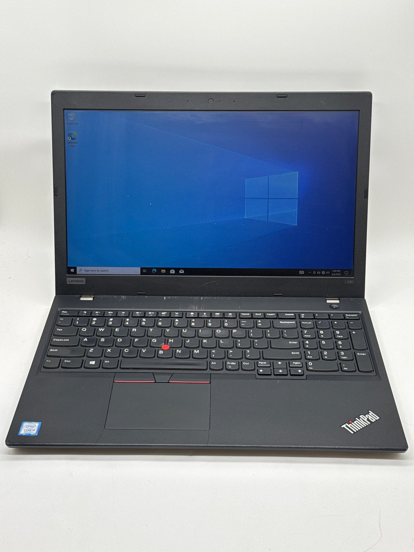Lenovo ThinkPad L580 Laptop - Black - 512GB SSD - Intel i5-8250U - 16GB RAM - Used