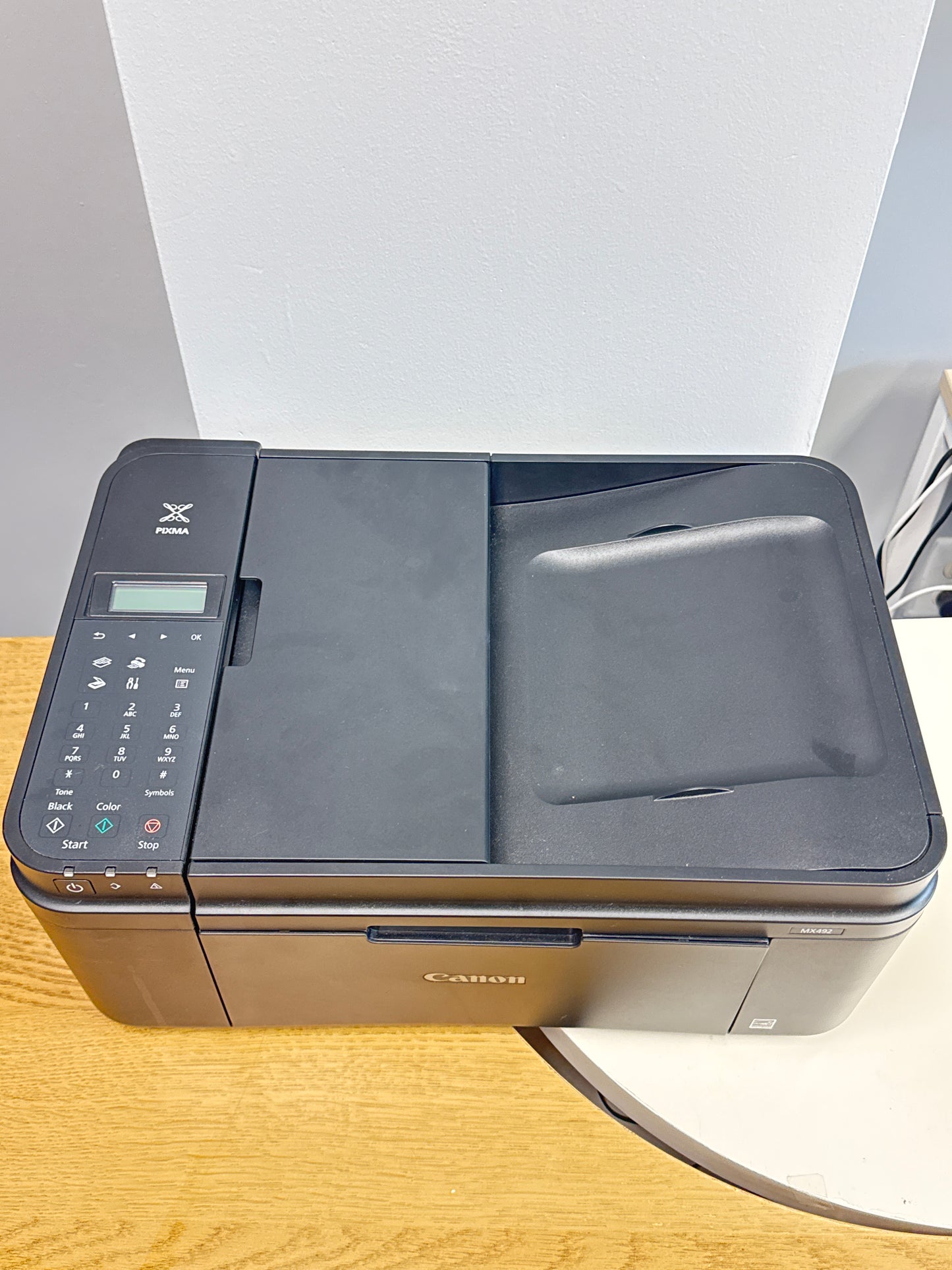 Canon Pixma MX492 Black All-In-One Printer Used With Box