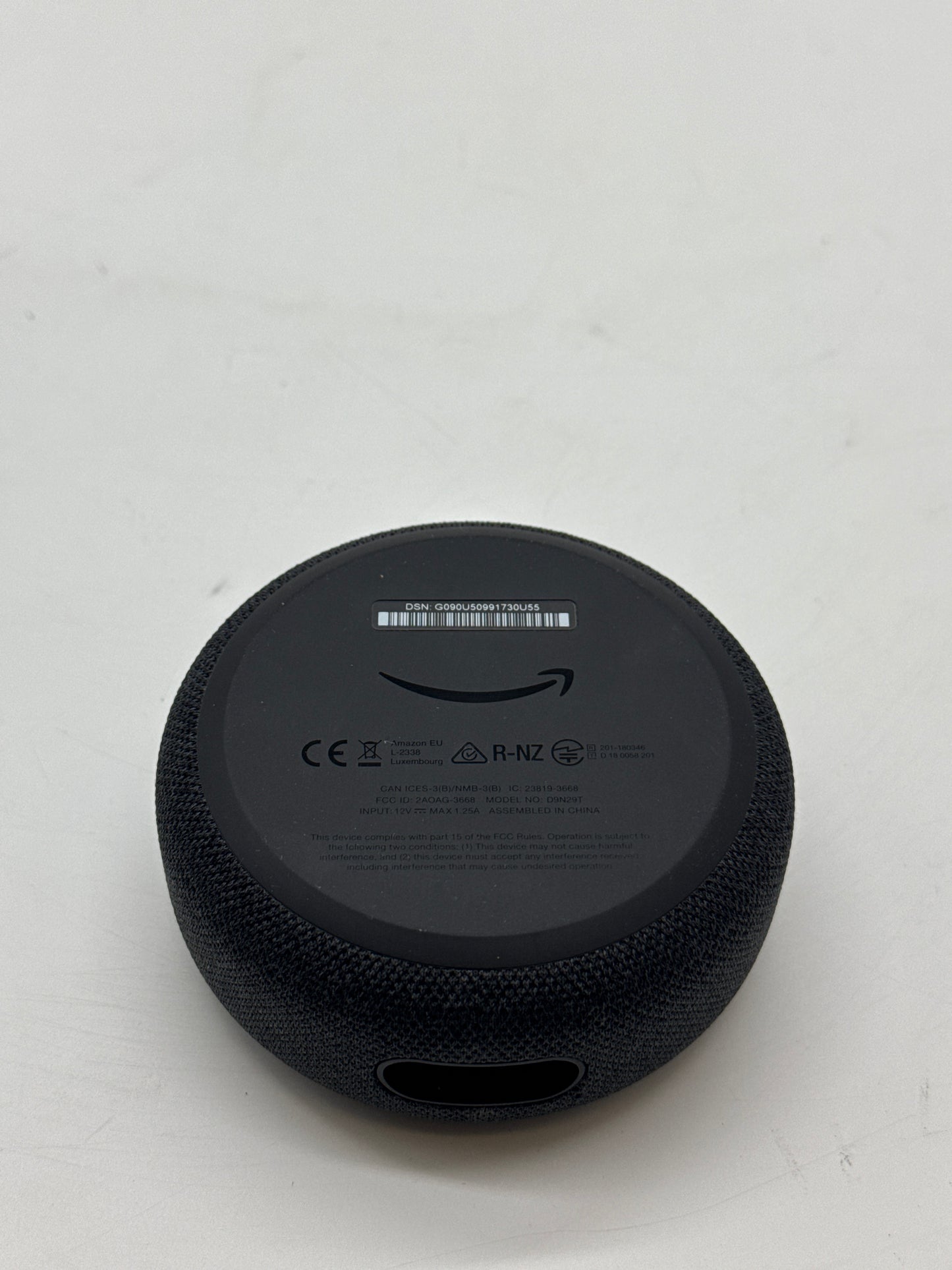 Amazon Echo Dot 3rd Gen D9N29T Portable Wireless Smart Speaker - Used