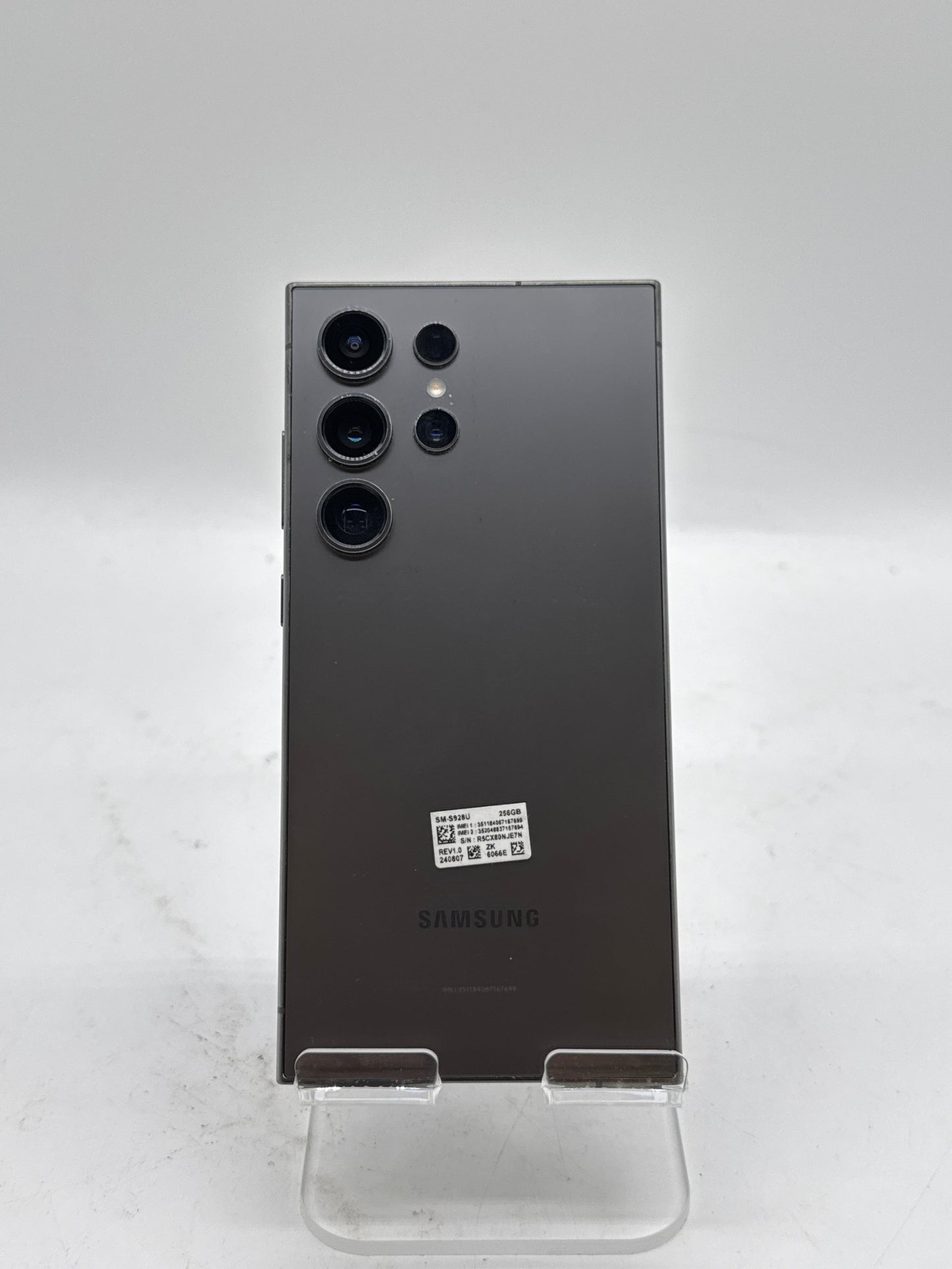 AT&T Samsung Galaxy S24 Ultra 6.8 in 256GB Black SM-S928U
