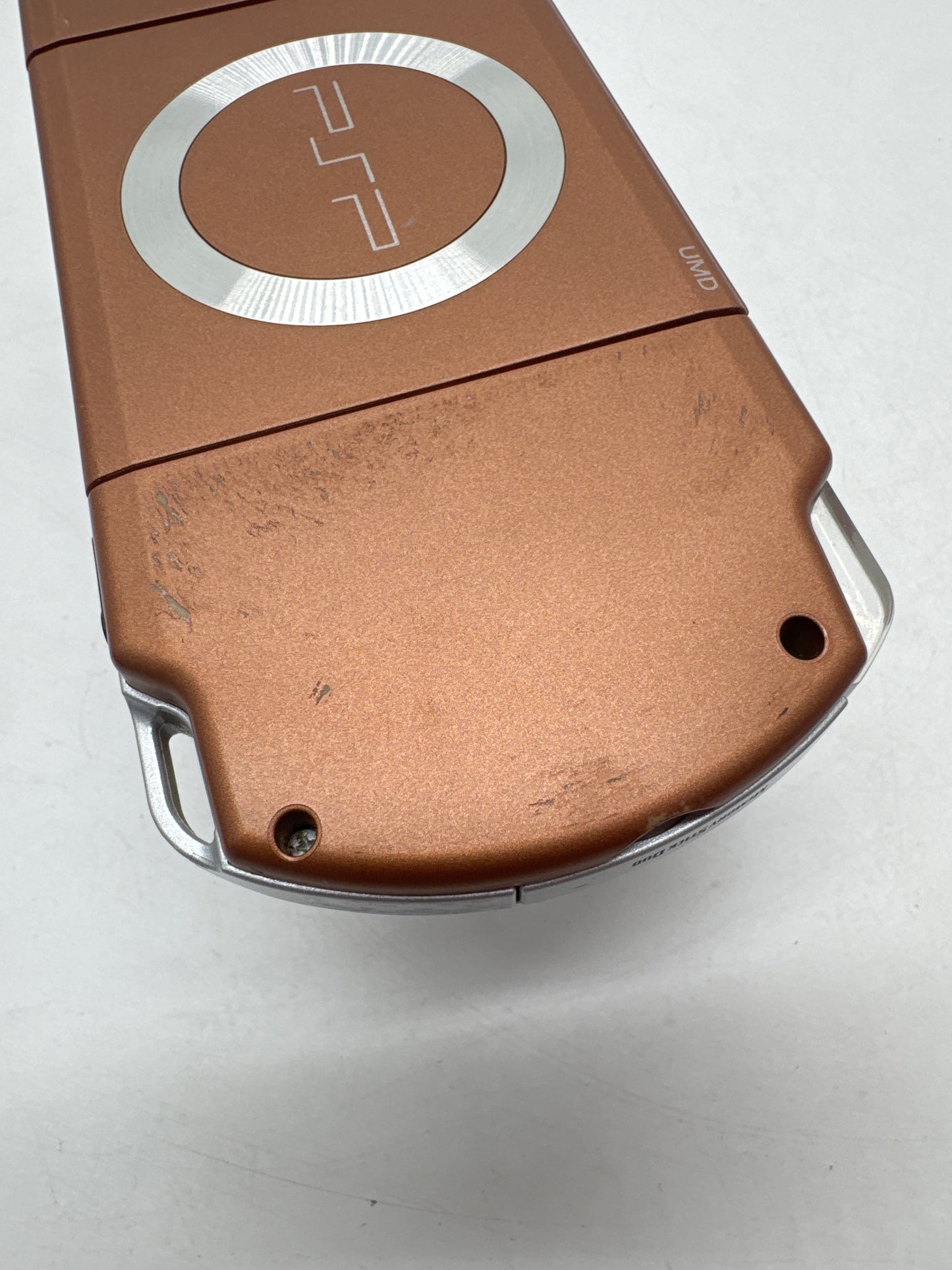 Sony PlayStation Portable PSP-2000 Matte Bronze Console #379 w/2400mAh Battery