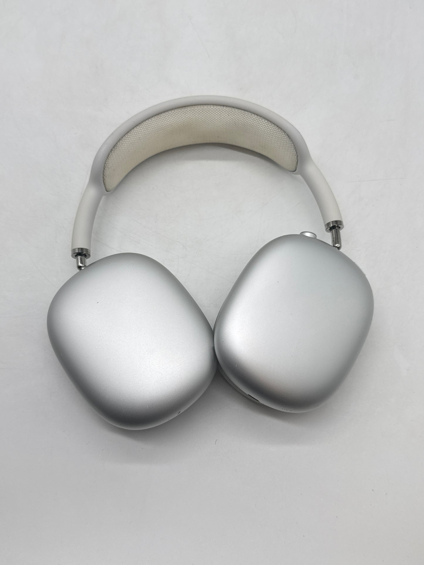 Apple AirPods Max A2096 Wireless Over-Ear Headphones Silver with White- Lightning