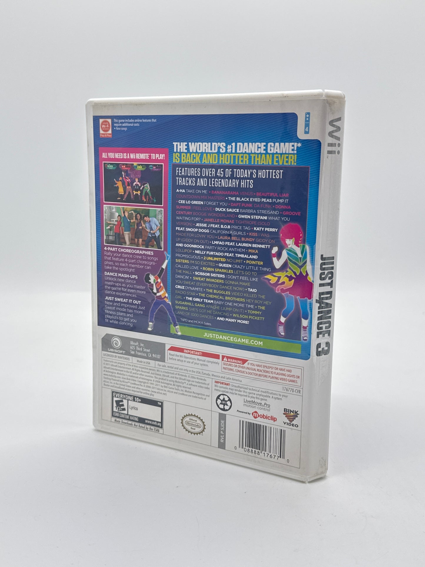 Just Dance 3 (Nintendo Wii, 2011) CIB