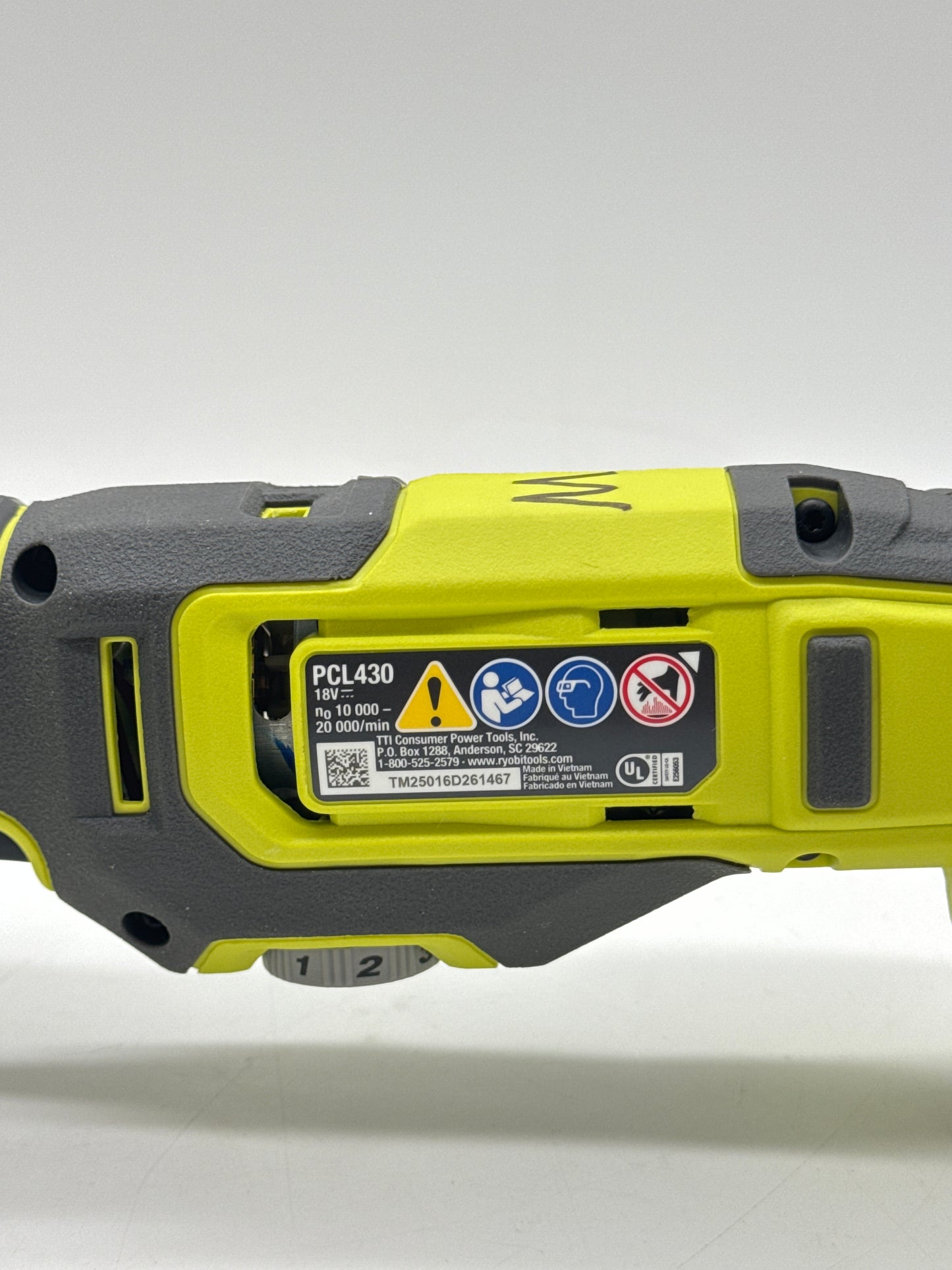 RYOBI PCL430 18V Cordless Multi-Tool Kit with 2.0 Ah Battery and Charger