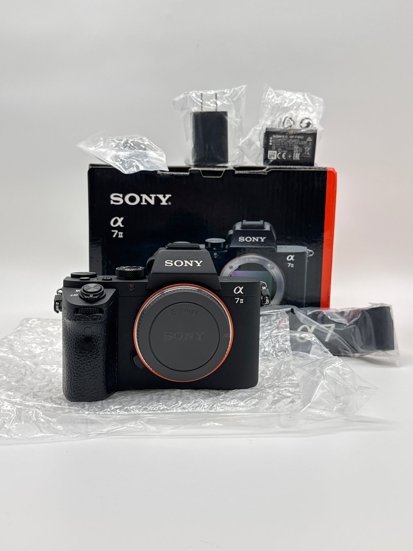 Sony Alpha a7 II Mirrorless Digital Camera (Body Only) (Strap + Battery)