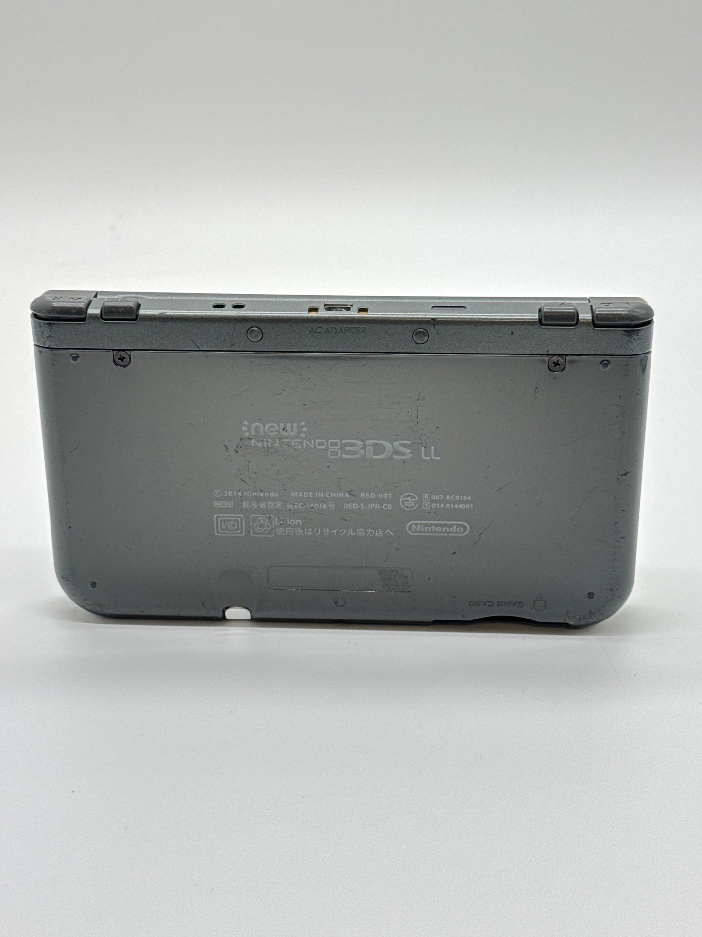 Nintendo “New” 3DS XL LL Metallic Gray RED-001 Console #5