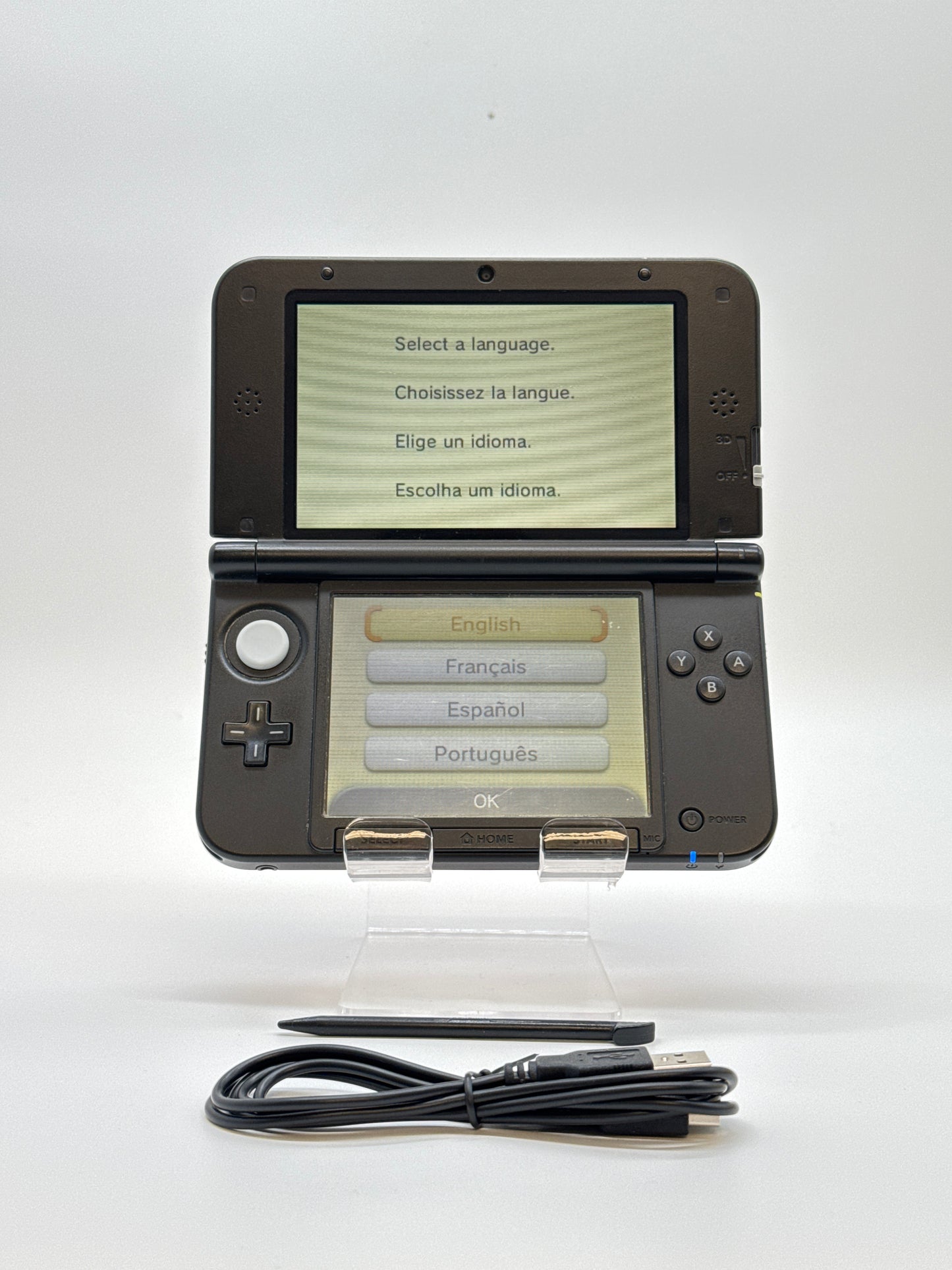 Nintendo 3DS XL LL SPR-001(JPN) Red/Black Console #17