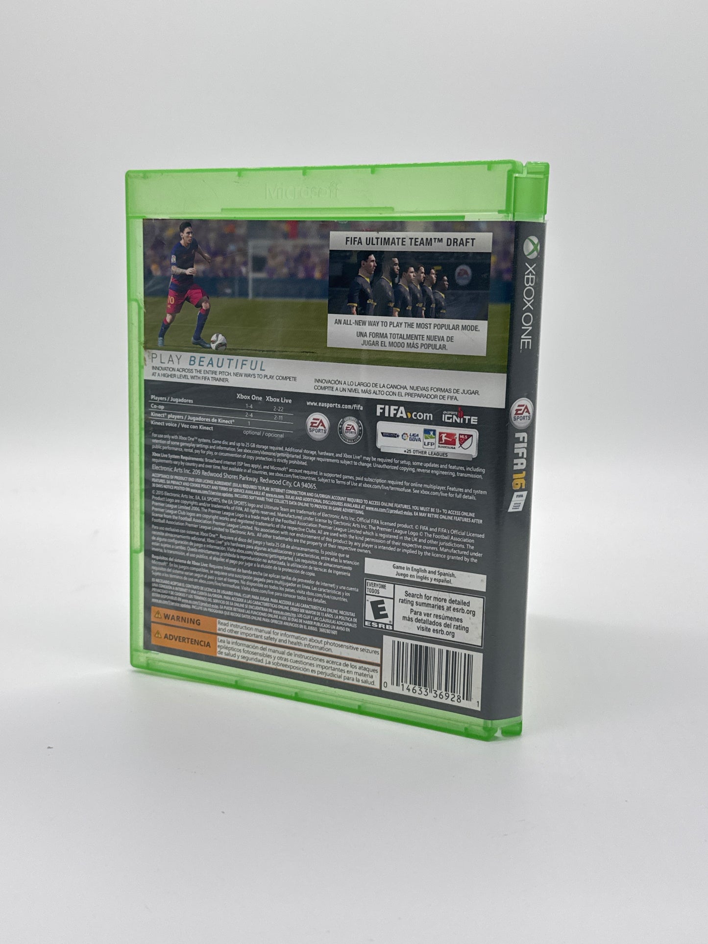 FIFA 16 (Microsoft Xbox One, 2015)