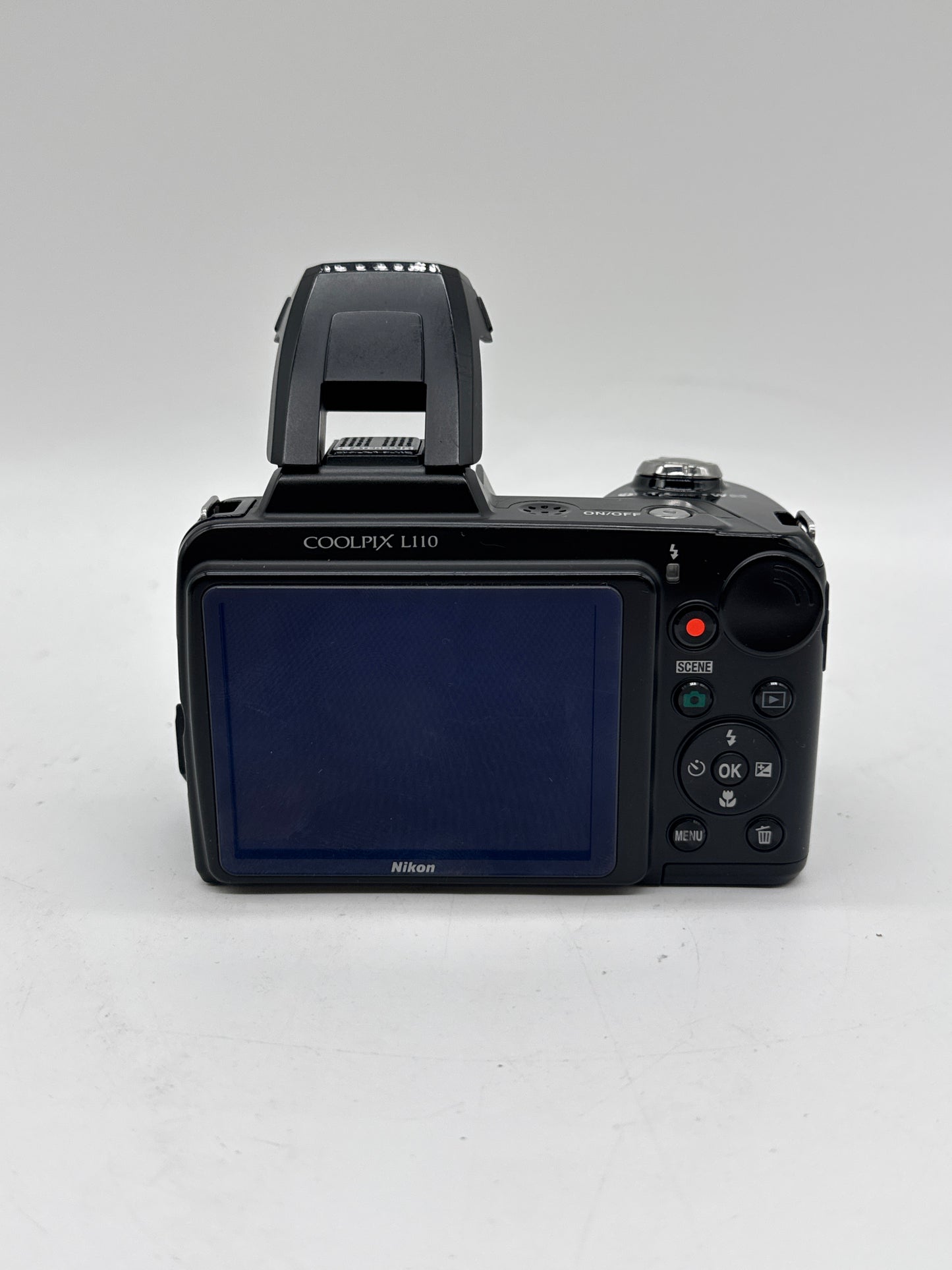Nikon Coolpix L110 Black Digital Camera UNTESTED