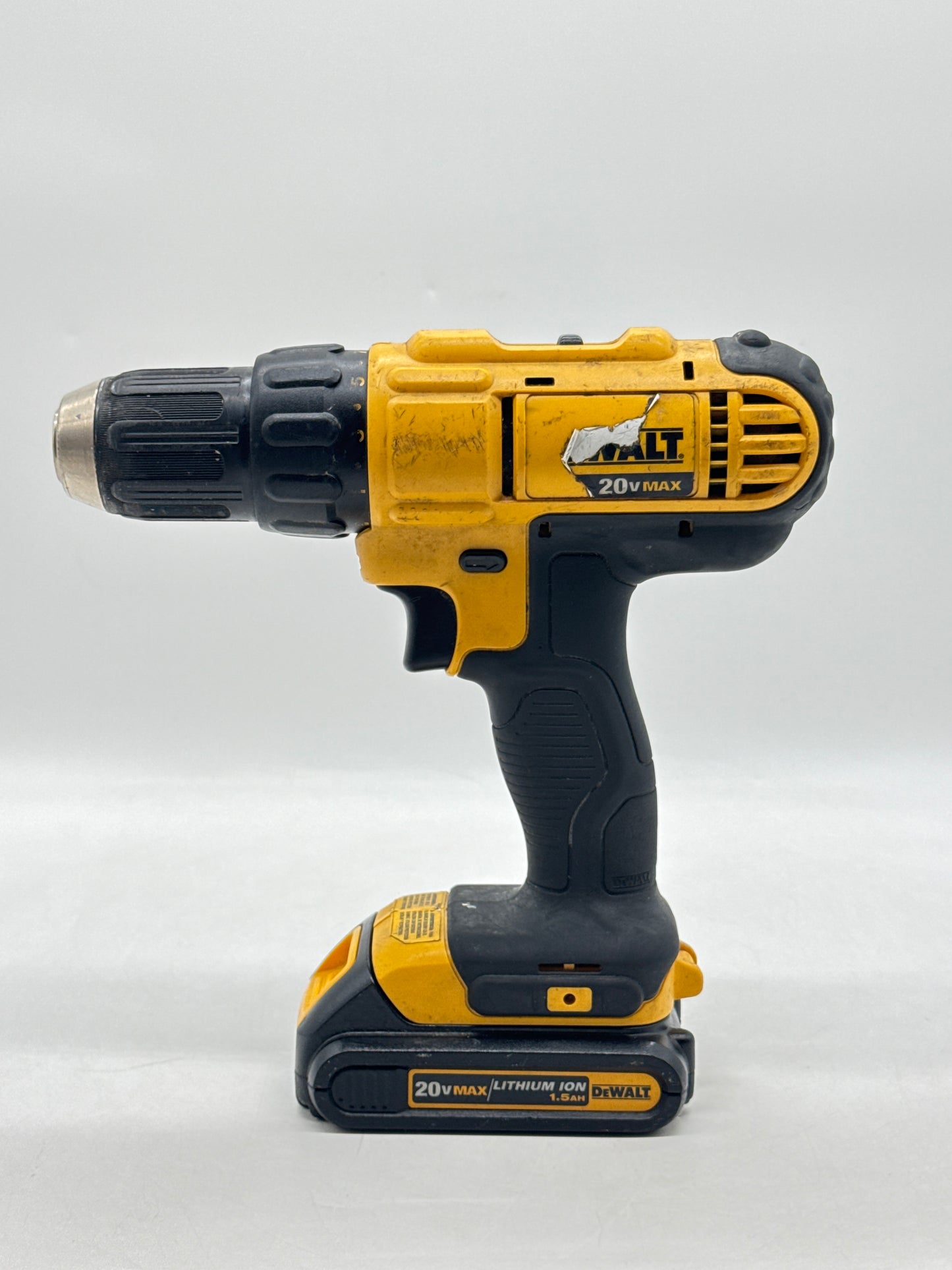Untested DeWalt DCD771 20V Cordless 1/2" Drill Driver w/Battery