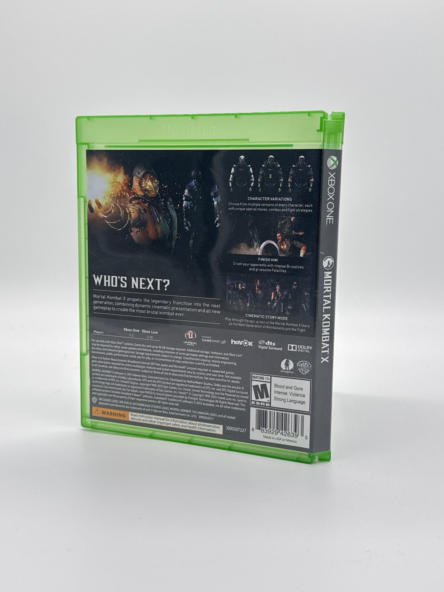 Mortal Kombat X - Microsoft Xbox One