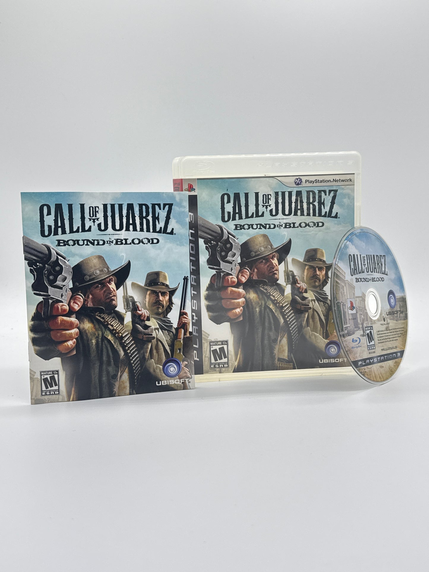 Call of Juarez: Bound in Blood (Sony PlayStation 3 PS3, 2009) w/ Manual