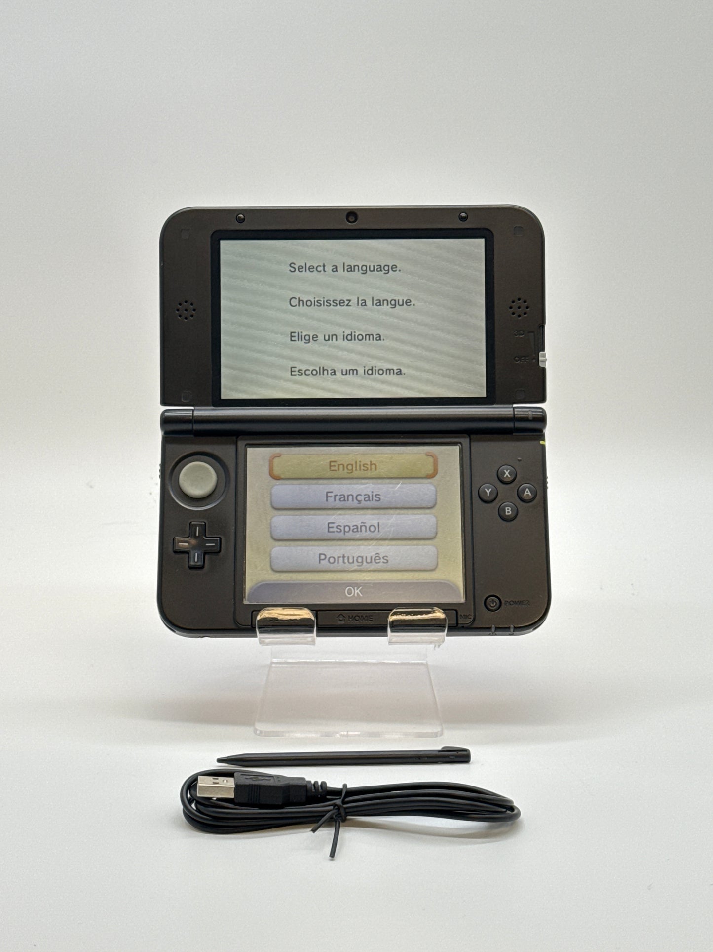 Nintendo 3DS XL LL SPR-001(JPN) Red/Black Console #11