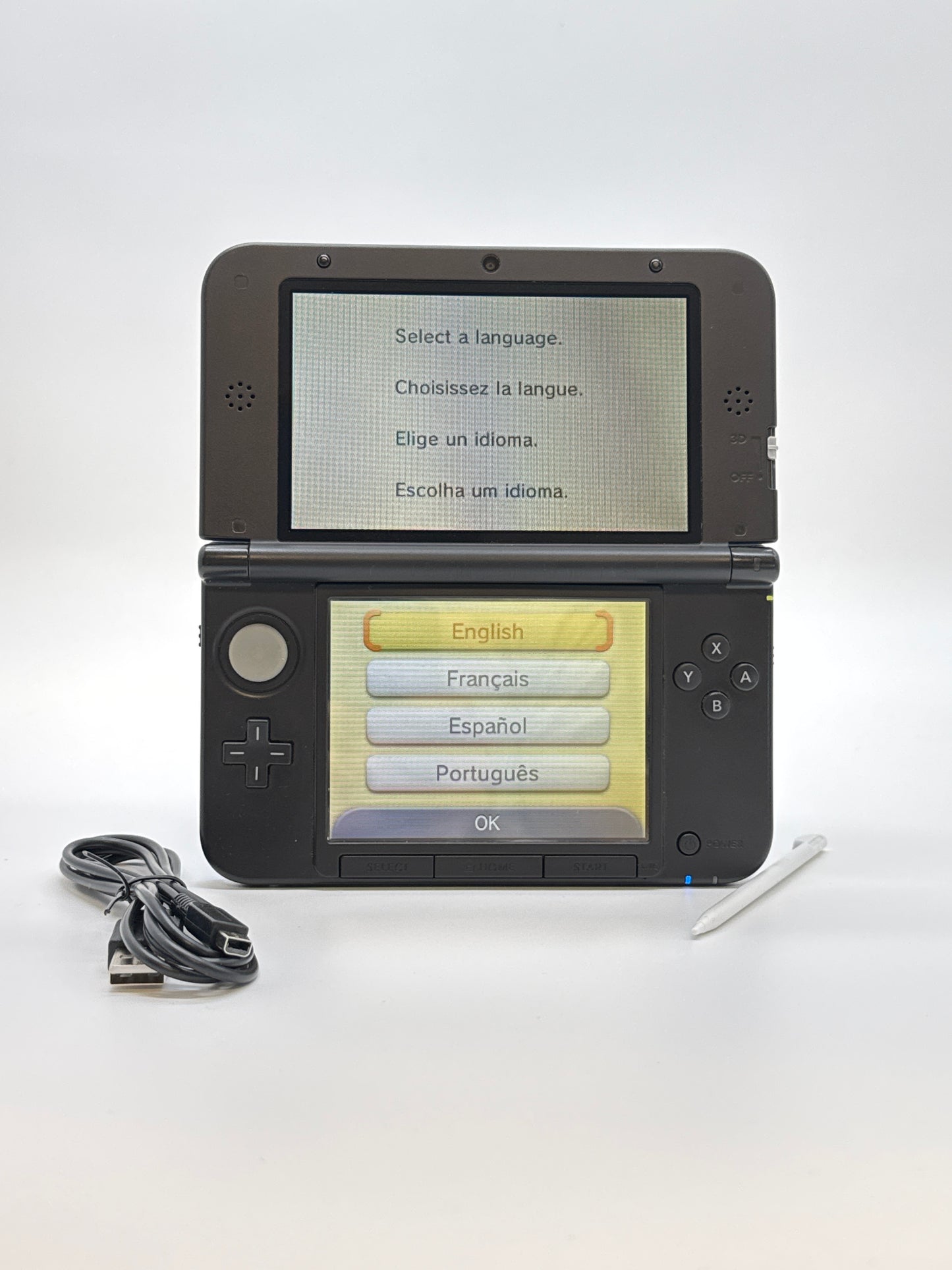 Nintendo 3DS XL LL SPR-001(JPN) Blue/Black Console #10