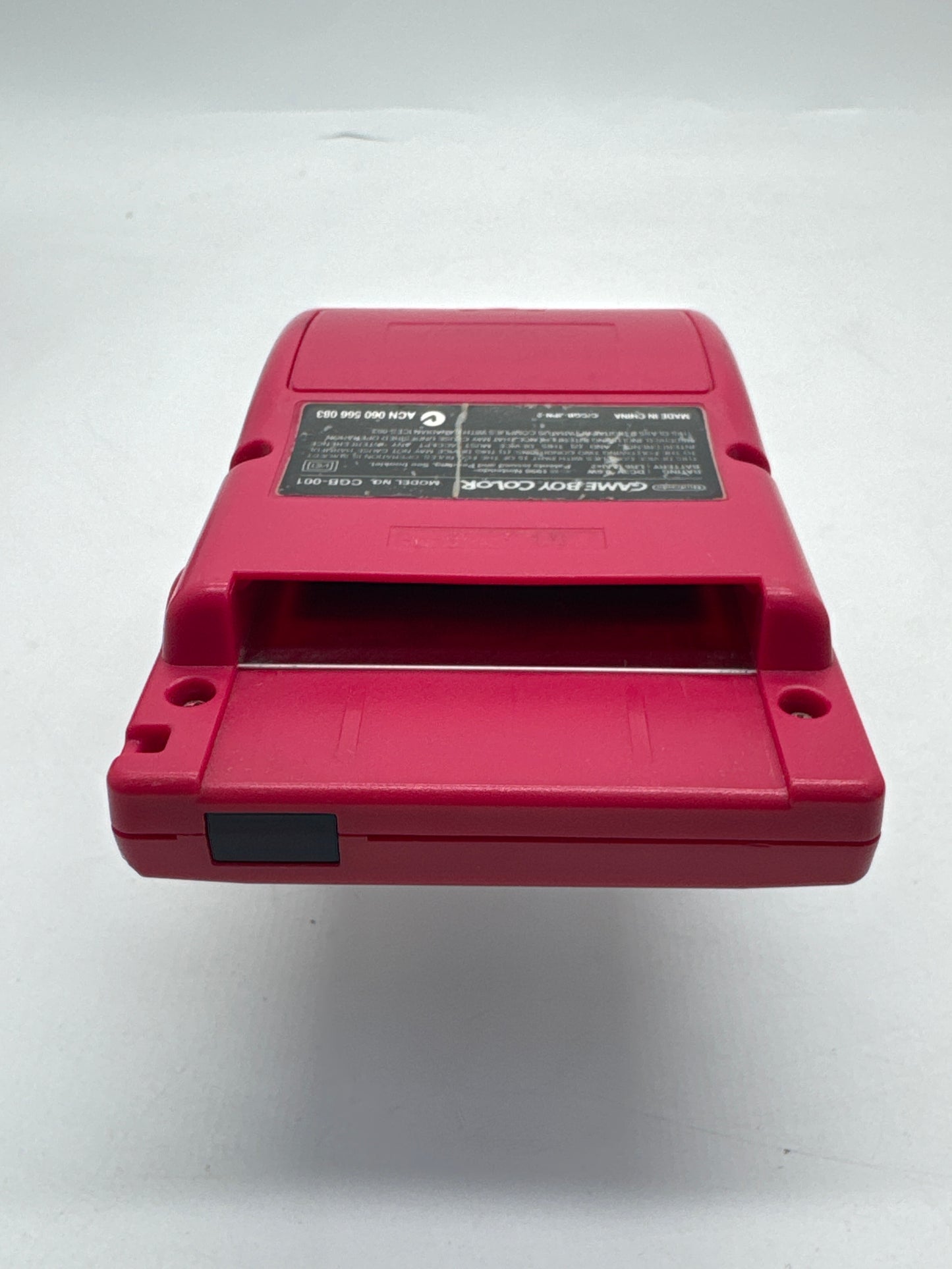 Nintendo Game Boy Color CGB-001 Red Console Only #330