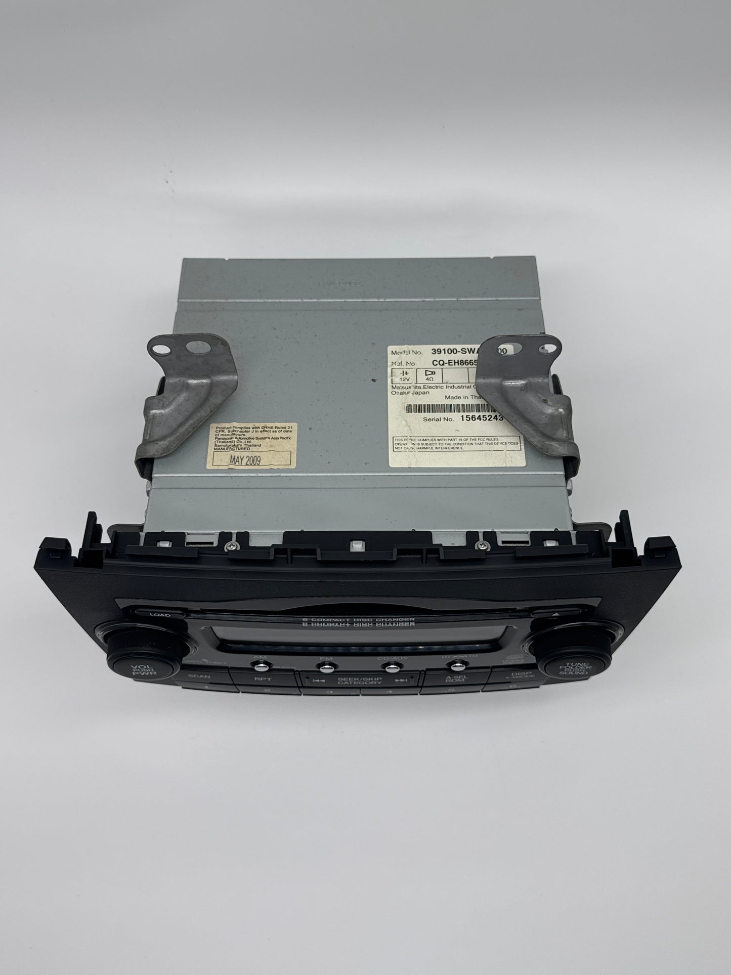 2007-2011 Honda CRV OEM Factory Head Unit 6CD Changer 39100-SWA-A100
