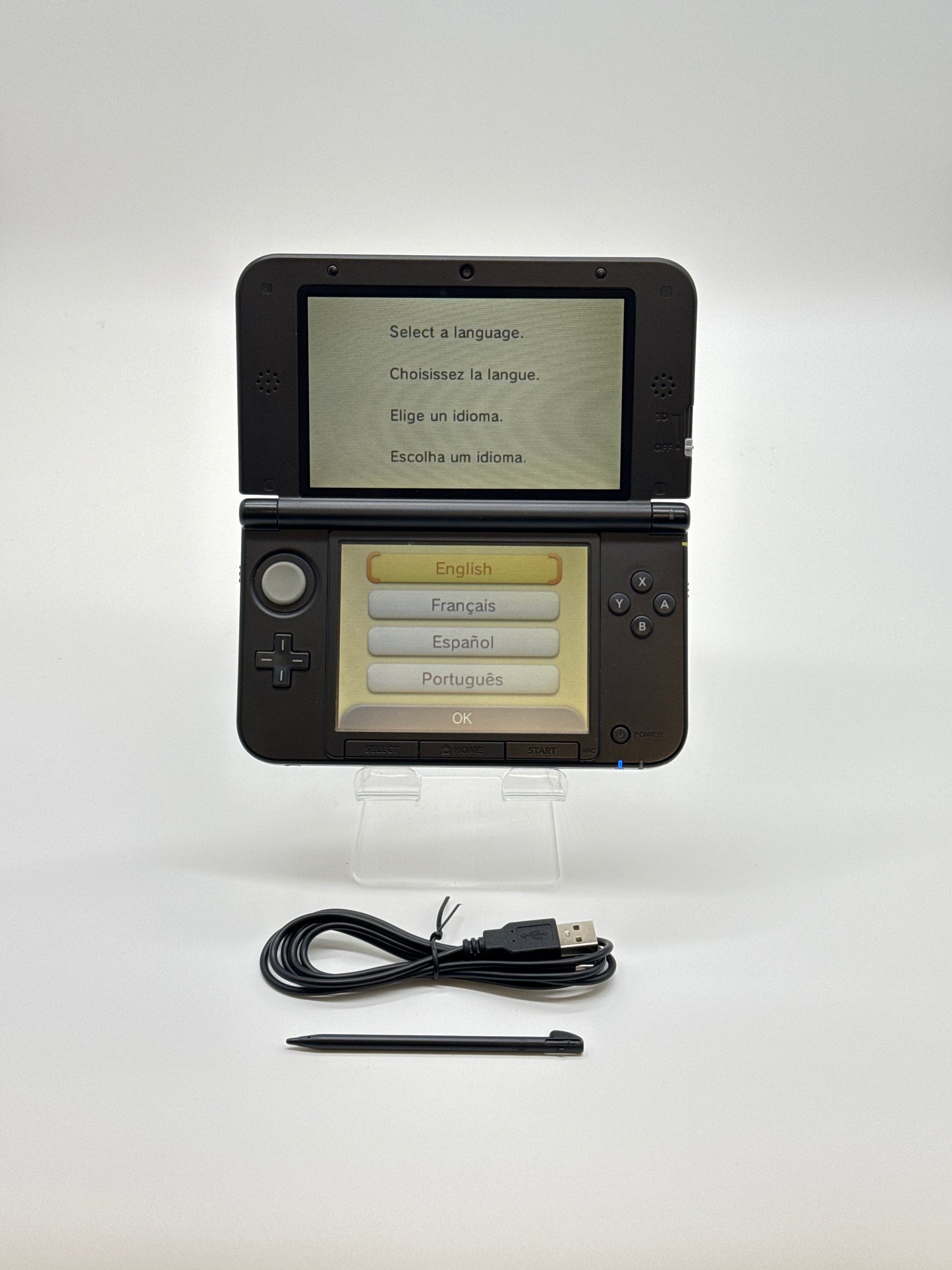 Nintendo 3DS XL LL SPR-001(JPN) Gray/Black Console #41