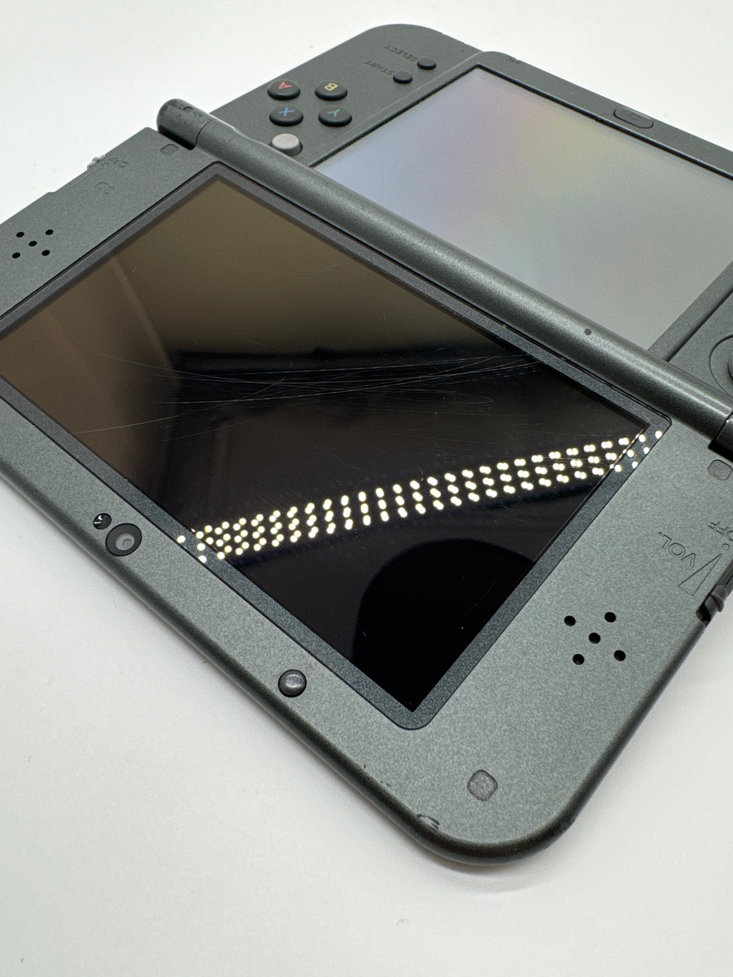 Nintendo “New” 3DS XL LL Metallic Gray RED-001 Console #5