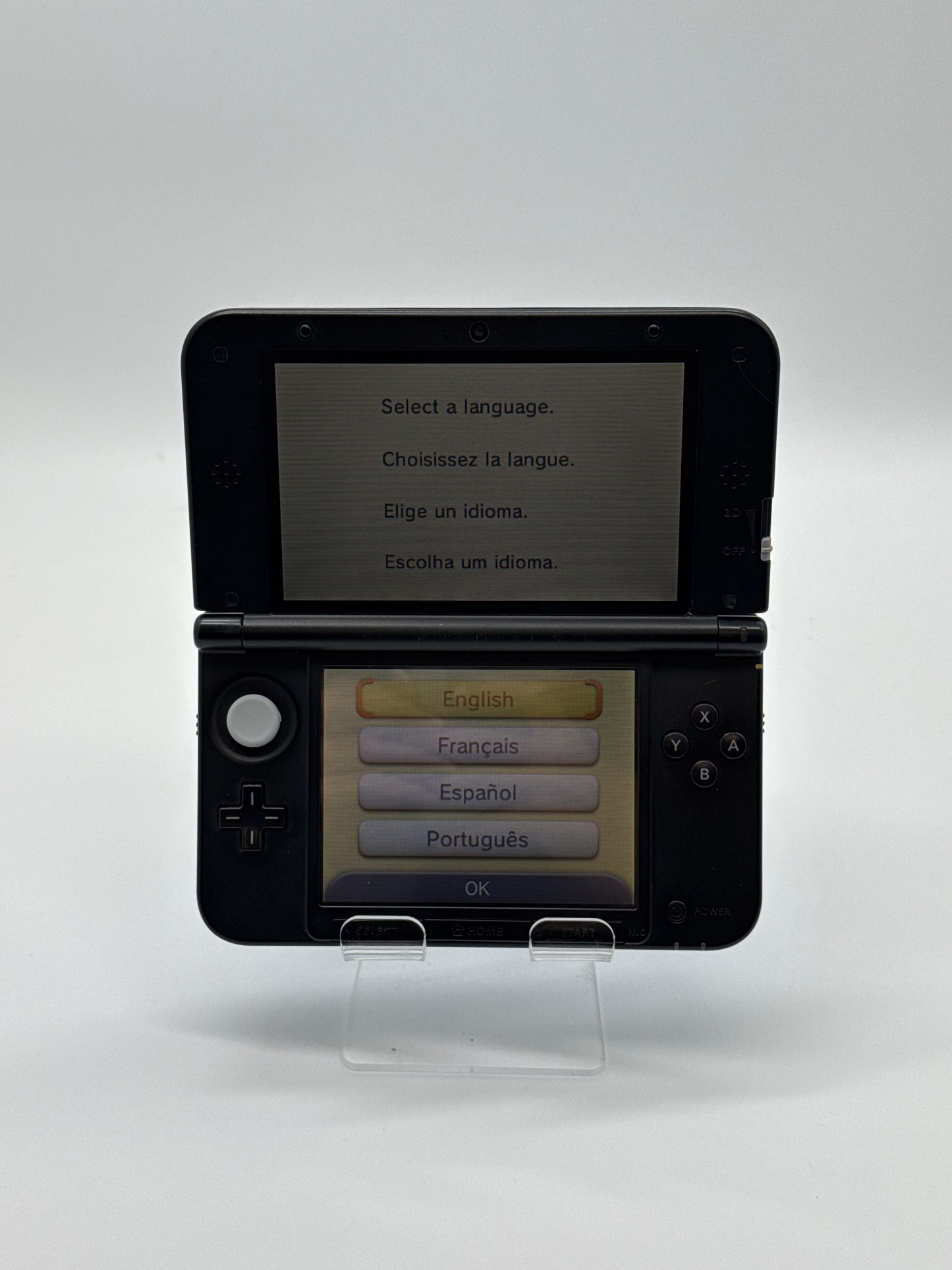 Nintendo 3DS XL SPR-001 USA Handheld Console Blue Black #21