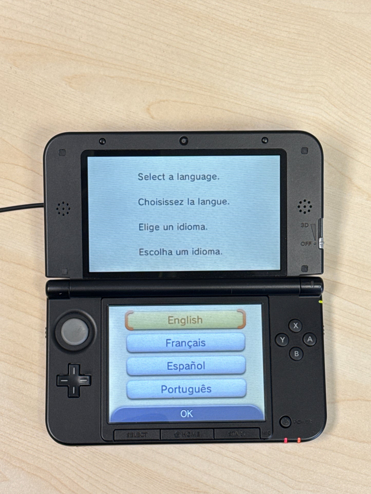 Nintendo 3DS XL SPR-001 USA Handheld Console Blue Black #15