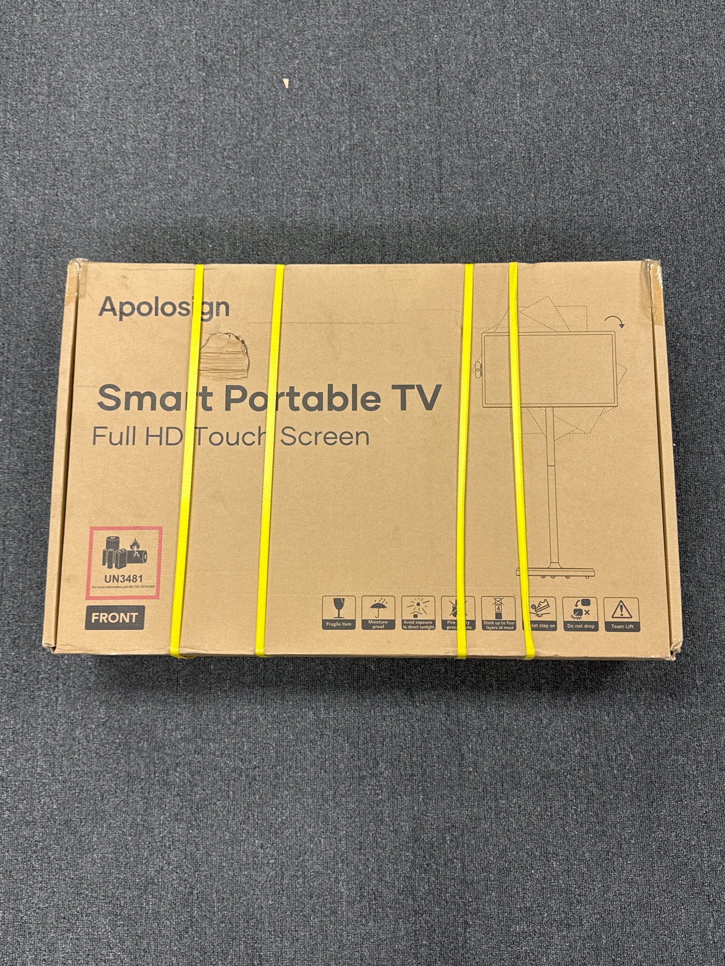 ApoloSign 32' Portable Monitor with Incell Touch Screen Smart TV GEN 2 SW3299t