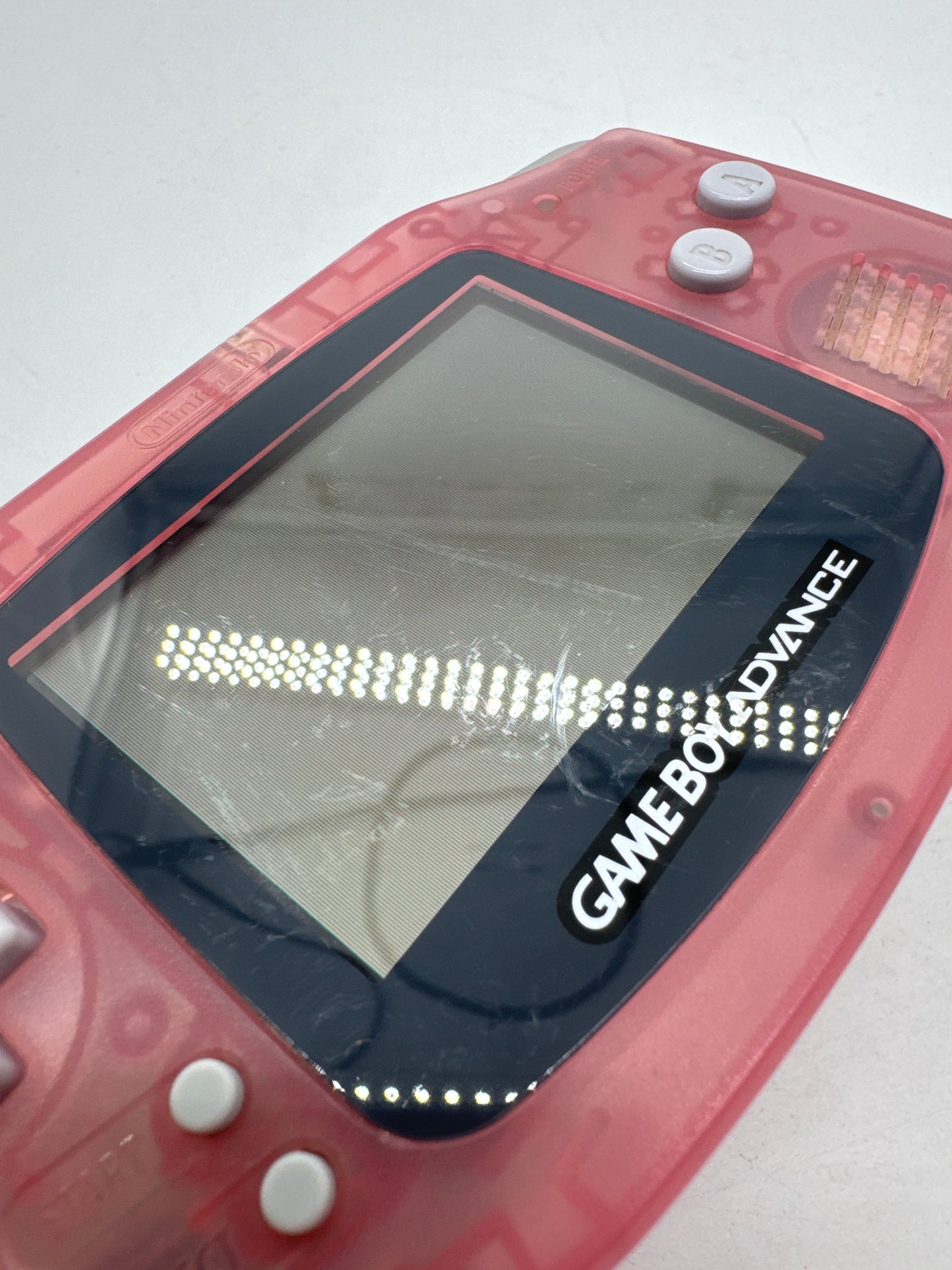 Nintendo Game Boy Advance AGB-001 Console #638 Powers On When Toggle AS IS