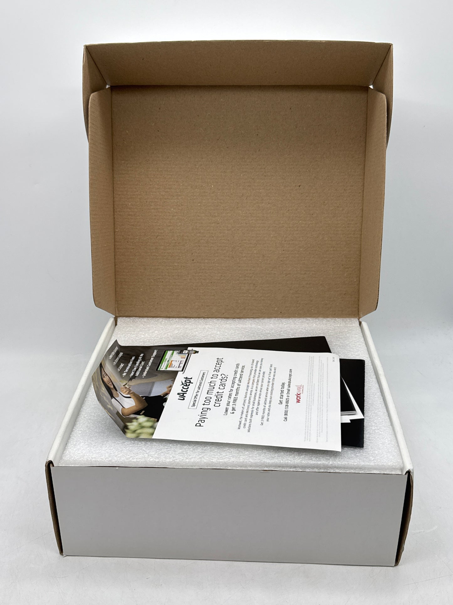 uAttend MN2000 Biometric Facial Recognition Time Clock with RFID Reader - New Open Box